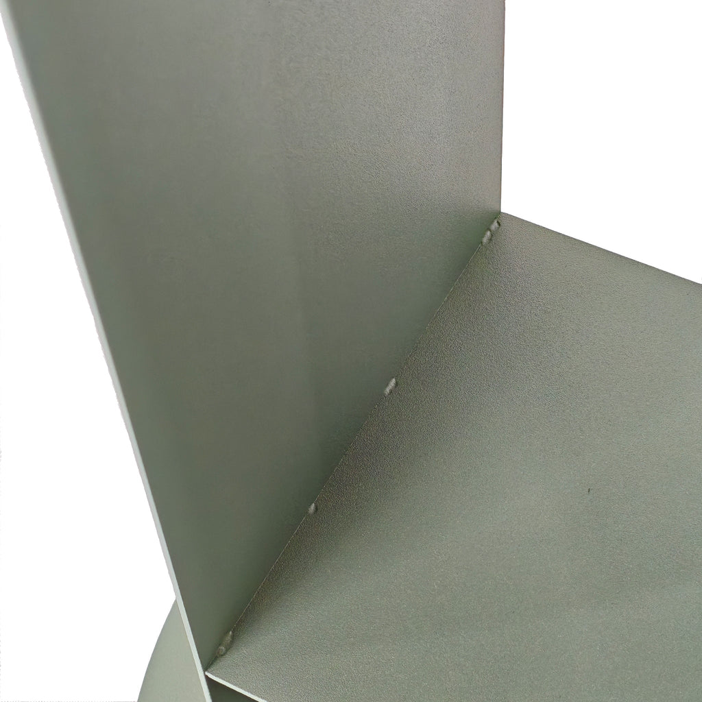 38cm Round Capri Side Table - Sage Green
