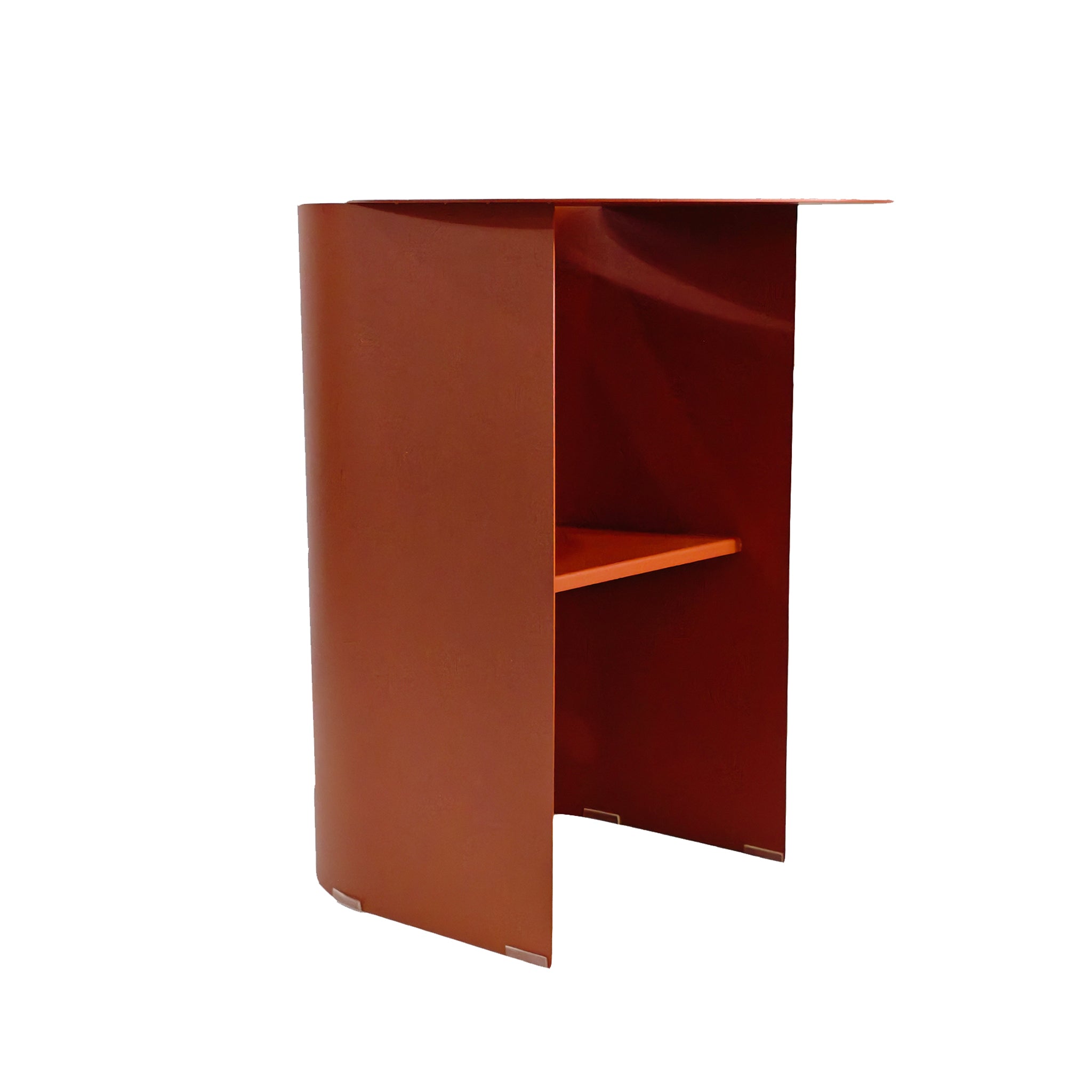 38cm Capri Side Table - Terracotta