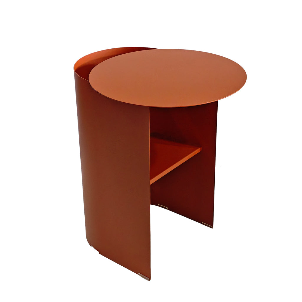 38cm Capri Side Table - Terracotta
