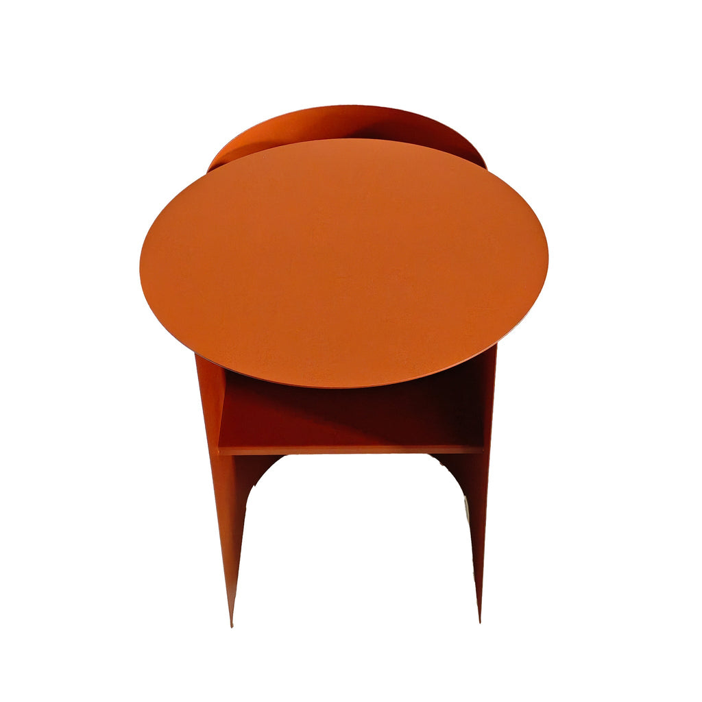 38cm Capri Side Table - Terracotta