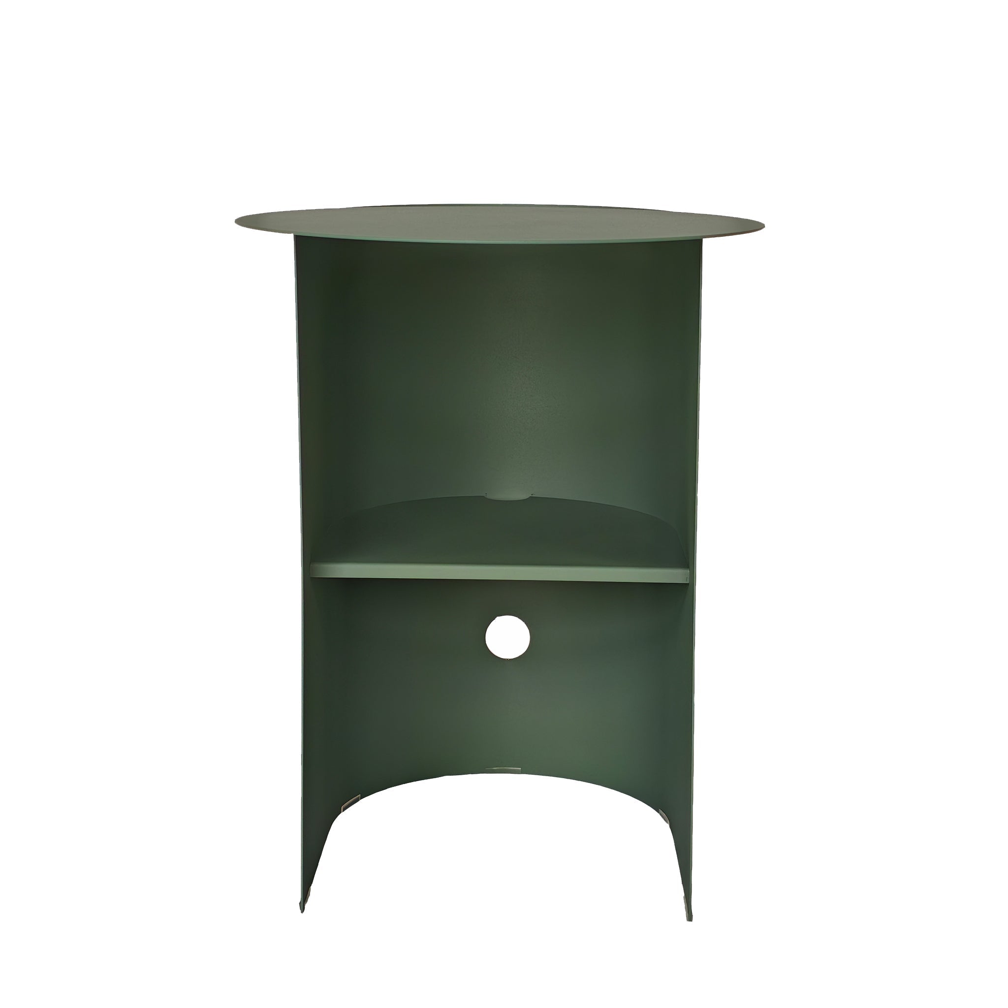 38cm Capri Side Table - Sage Green