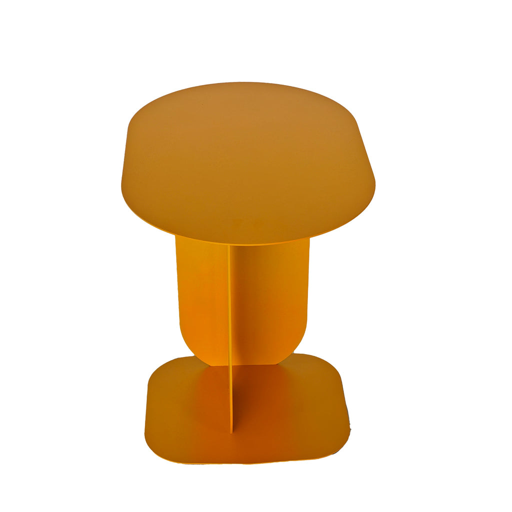 45cm Capri Side Table - Sandy Mustard
