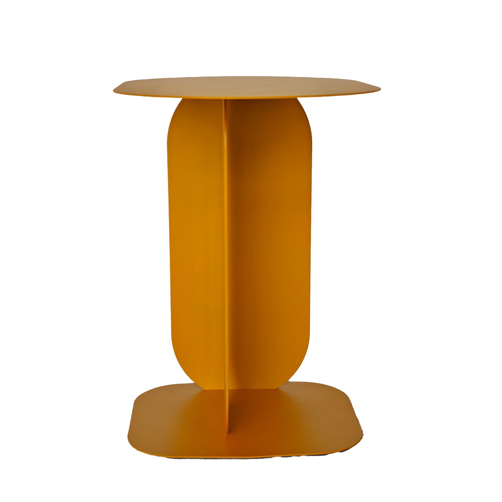 45cm Capri Side Table - Sandy Mustard