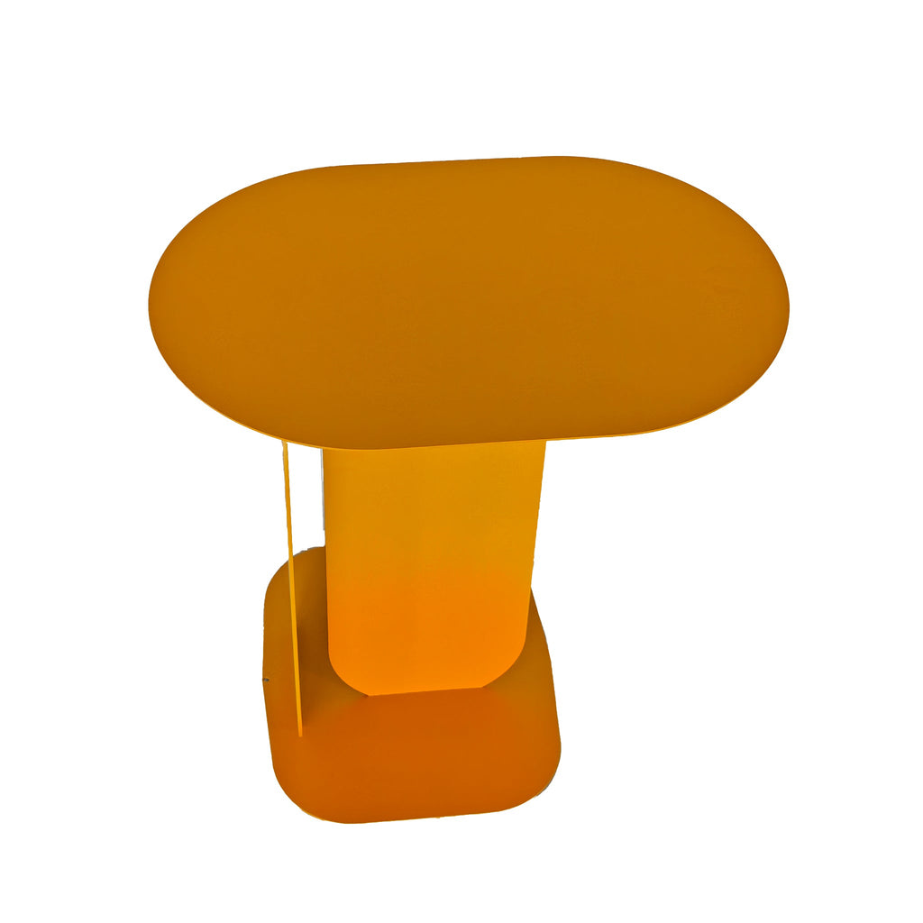 45cm Capri Side Table - Sandy Mustard