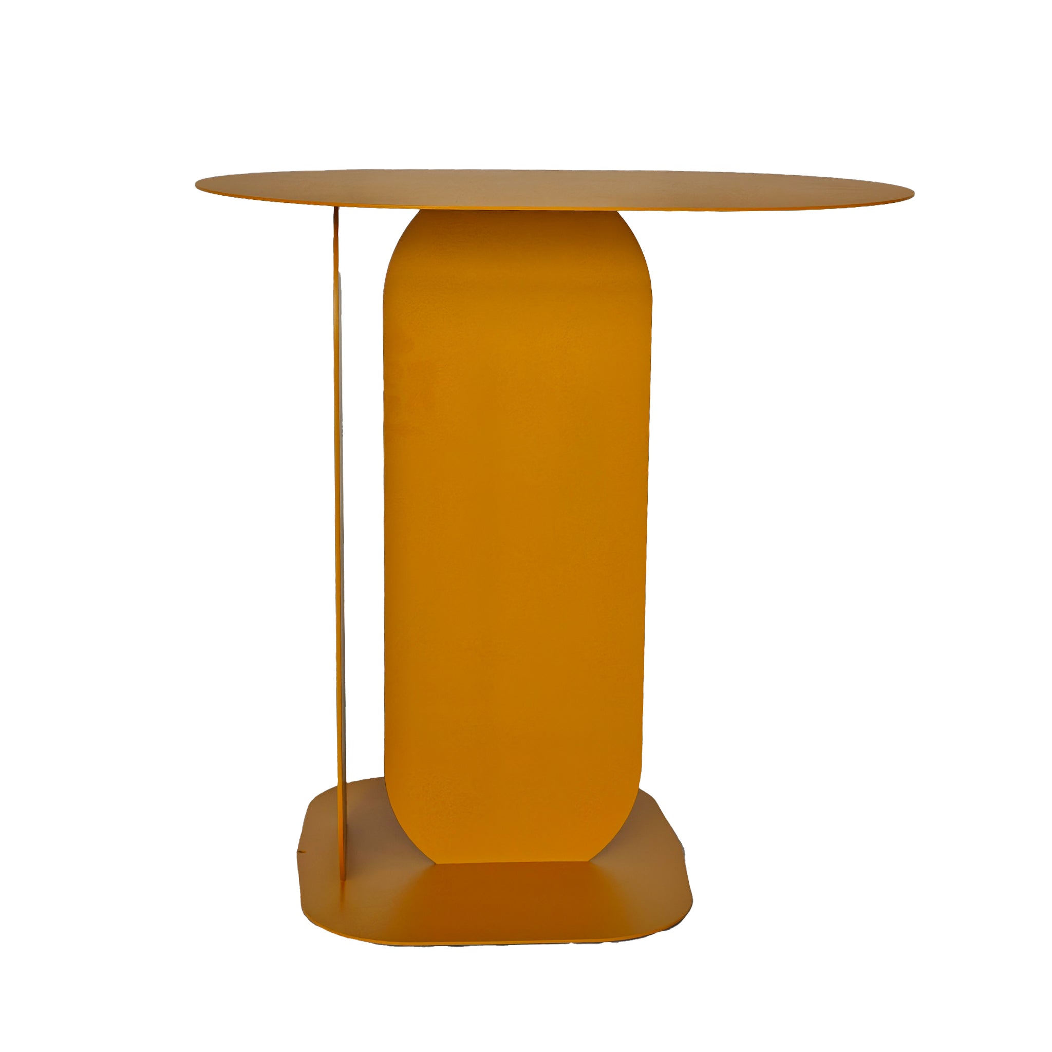 45cm Capri Side Table - Sandy Mustard