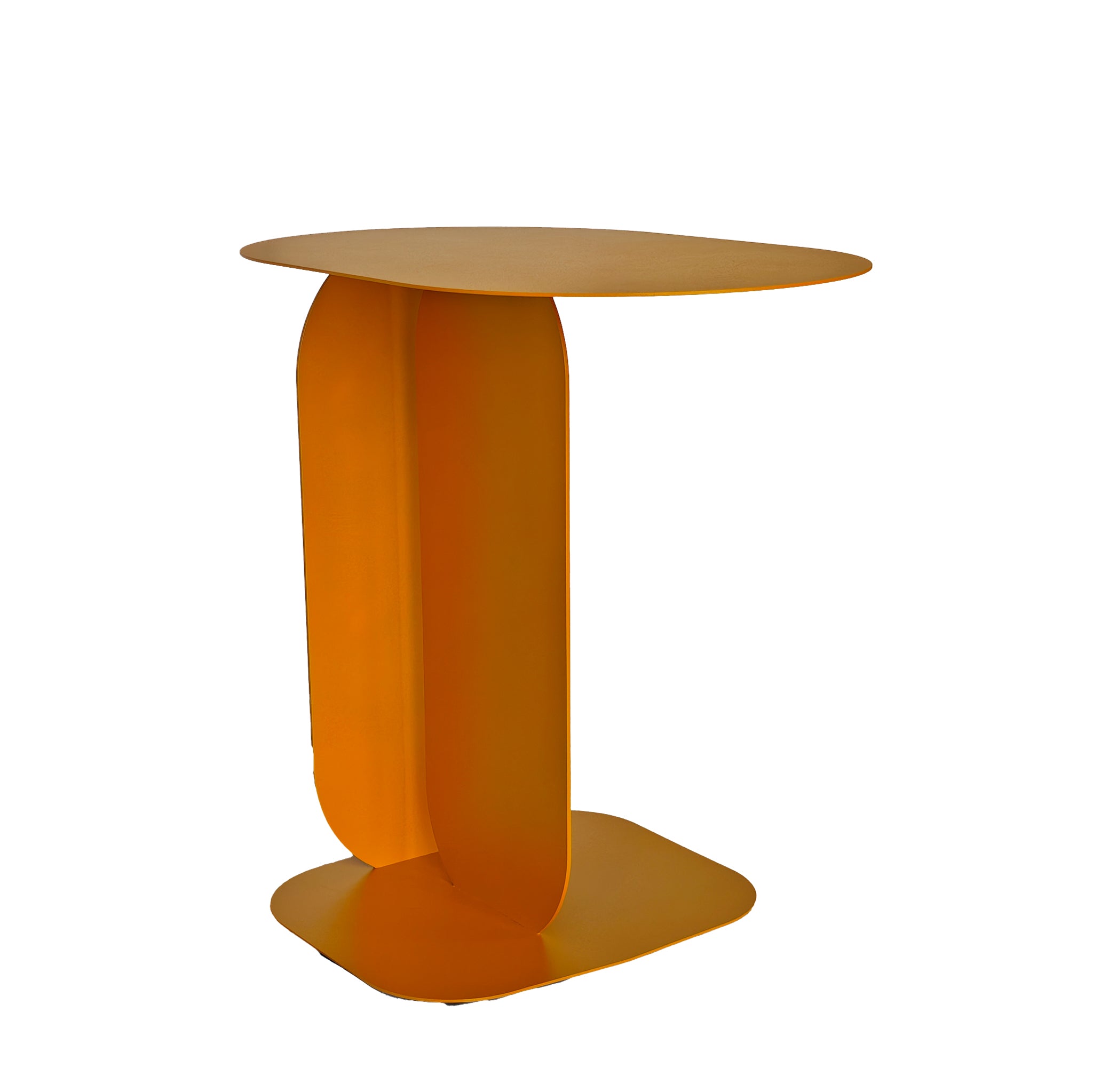 45cm Capri Side Table - Sandy Mustard