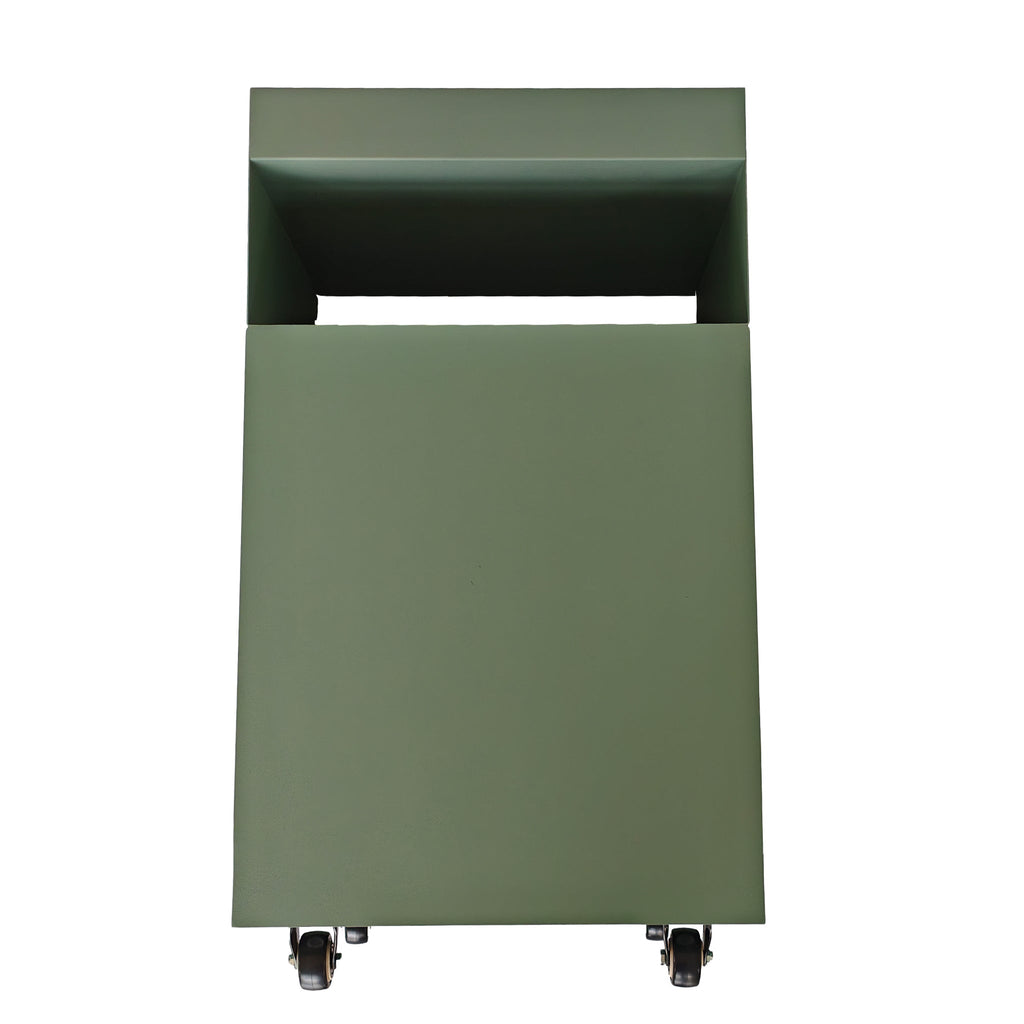 35cm Square Capri Side Table - Sage Green