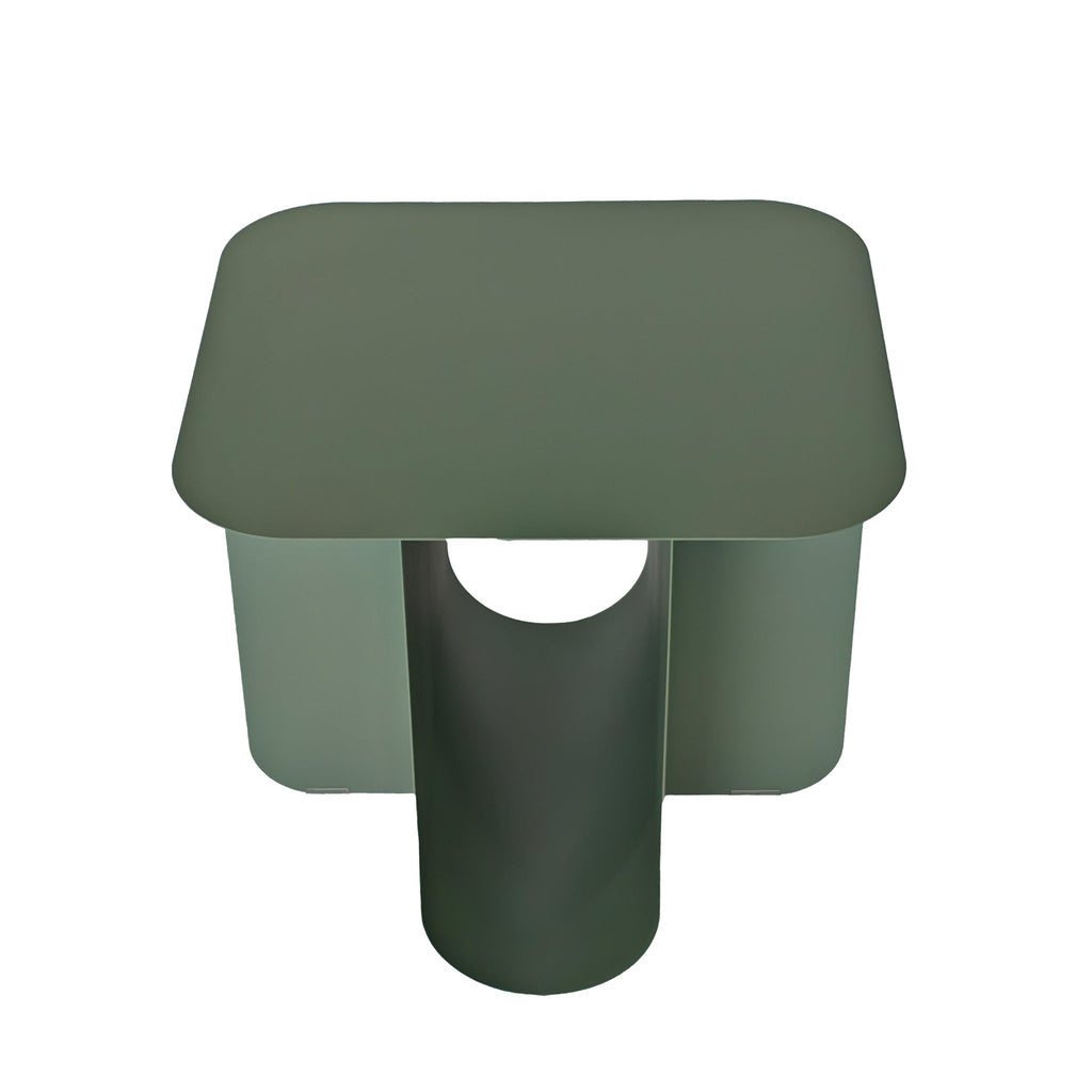 45cm Capri Side Table - Sage Green