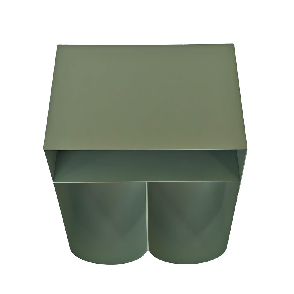 35.5cm Capri Side Table - Sage Green