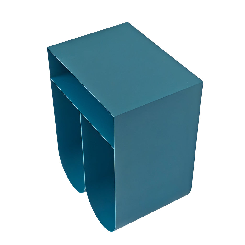 35.5cm Capri Side Table - Navy Blue