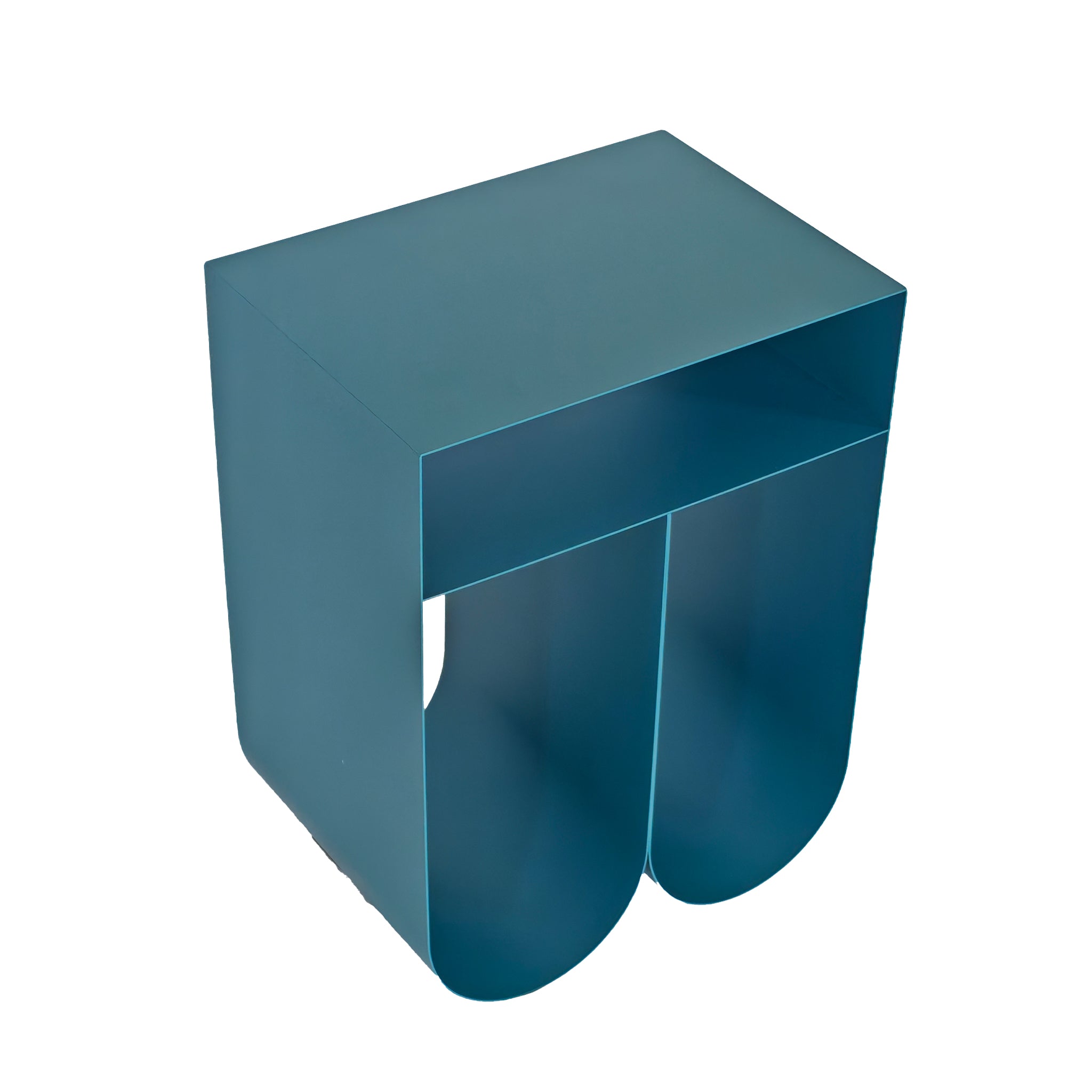 35.5cm Capri Side Table - Navy Blue