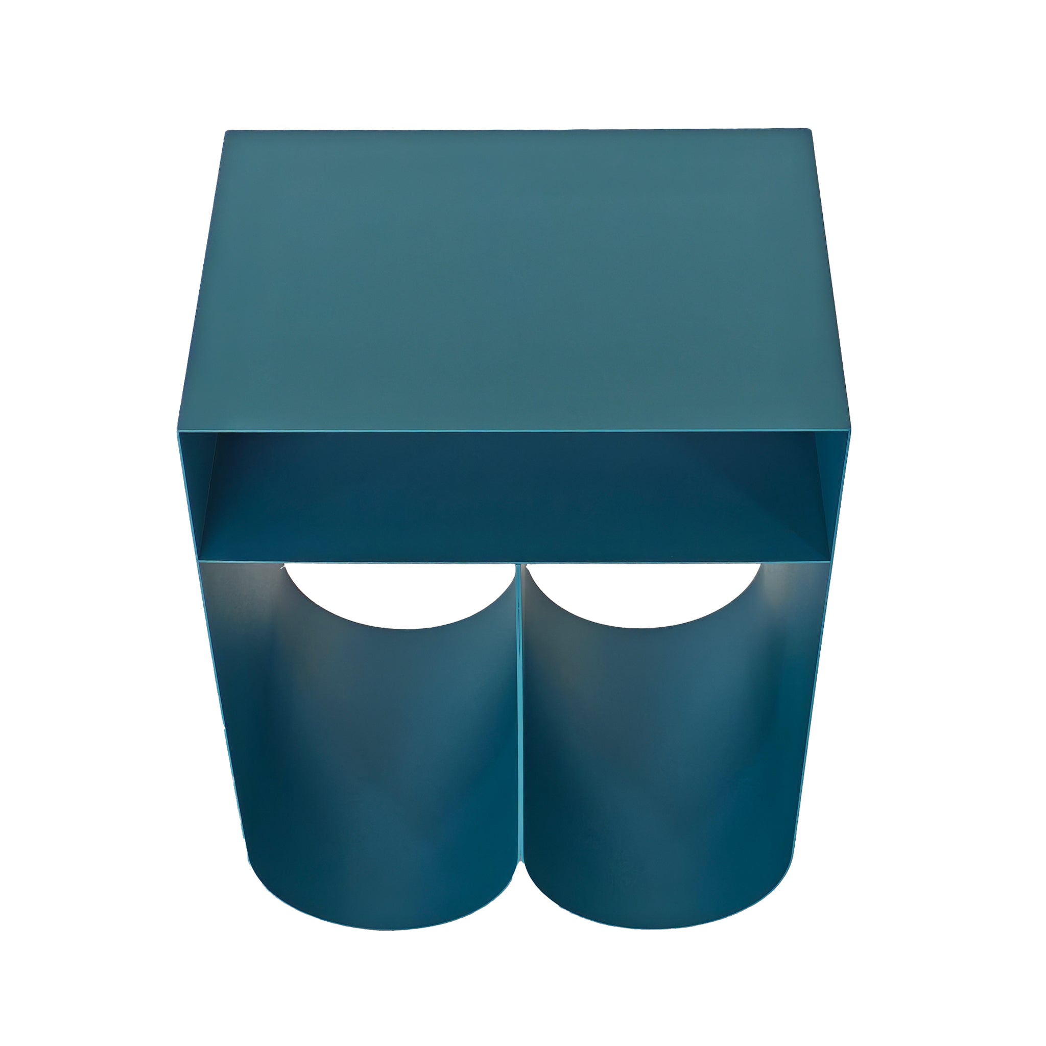35.5cm Capri Side Table - Navy Blue