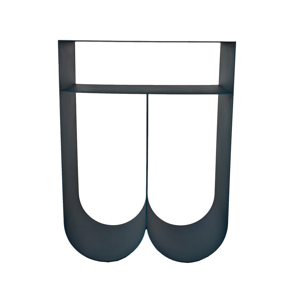 35.5cm Capri Side Table - Navy Blue