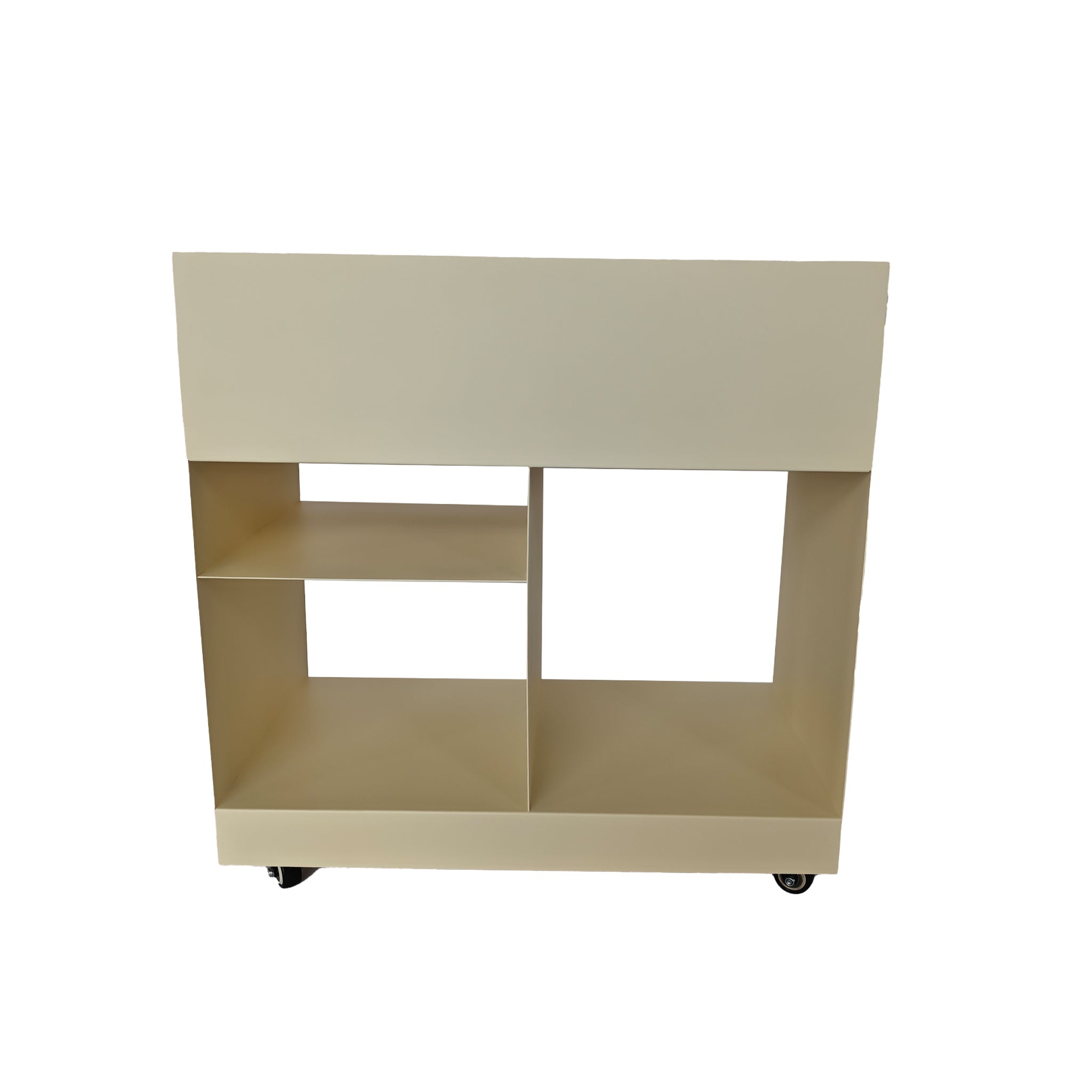 60cm Capri Side Table - Ivory White
