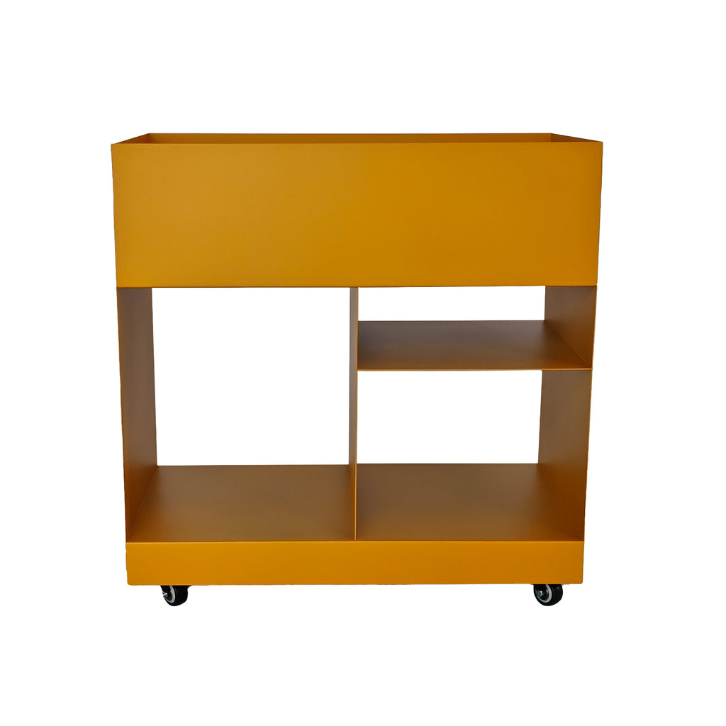 60cm Capri Side Table - Sandy Mustard