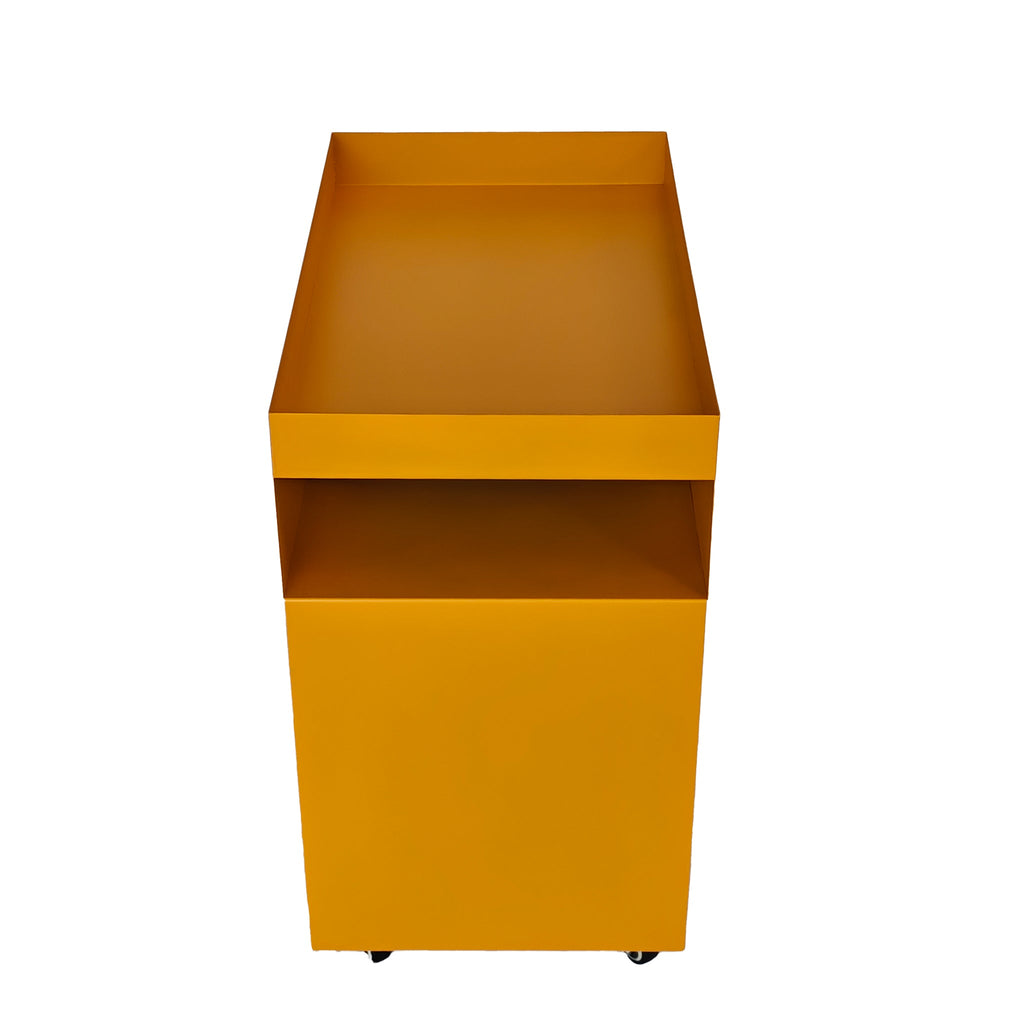 60cm Capri Side Table - Sandy Mustard