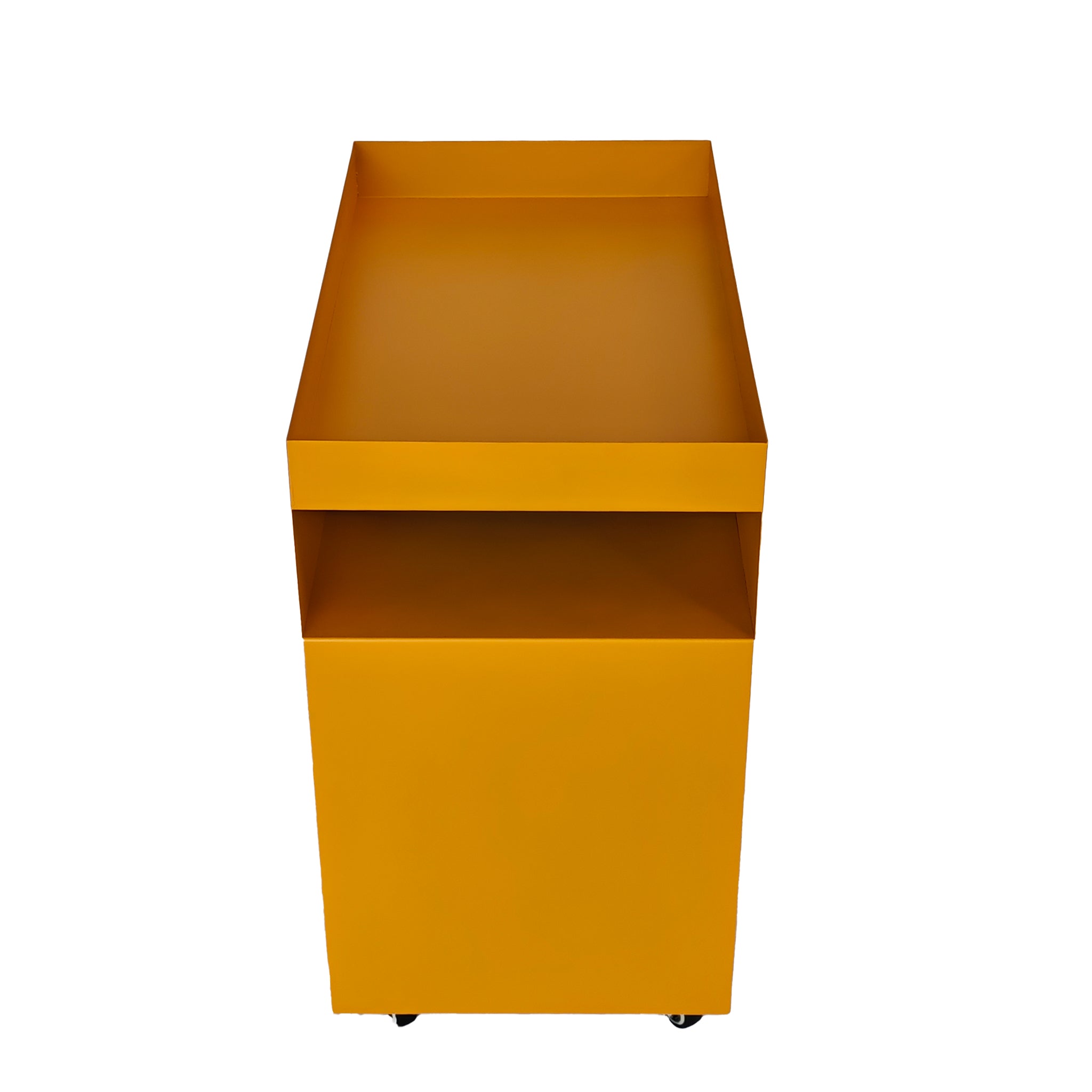 60cm Capri Side Table - Sandy Mustard