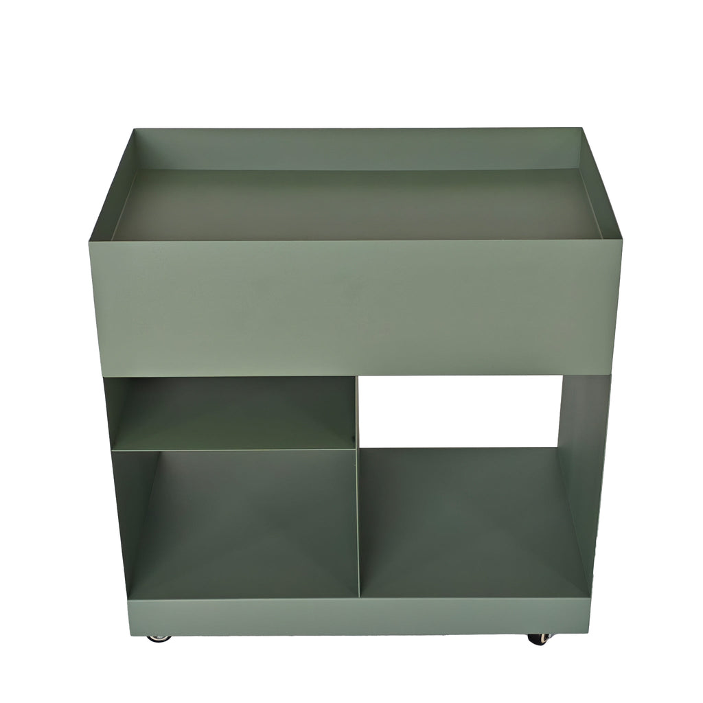 60cm Capri Side Table - Sage Green