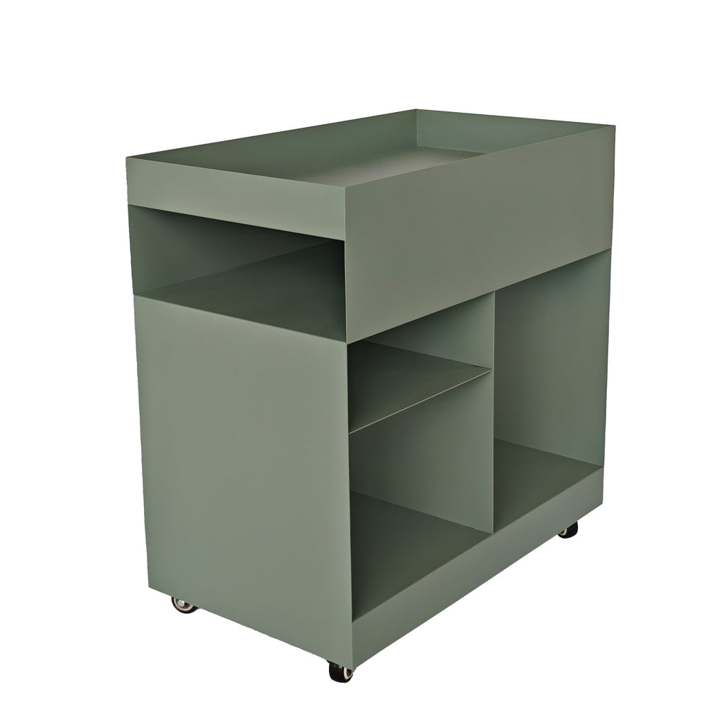 60cm Capri Side Table - Sage Green