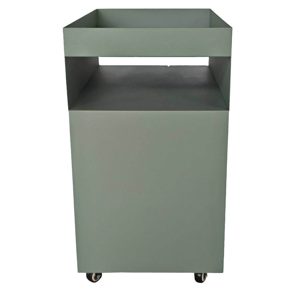 60cm Capri Side Table - Sage Green