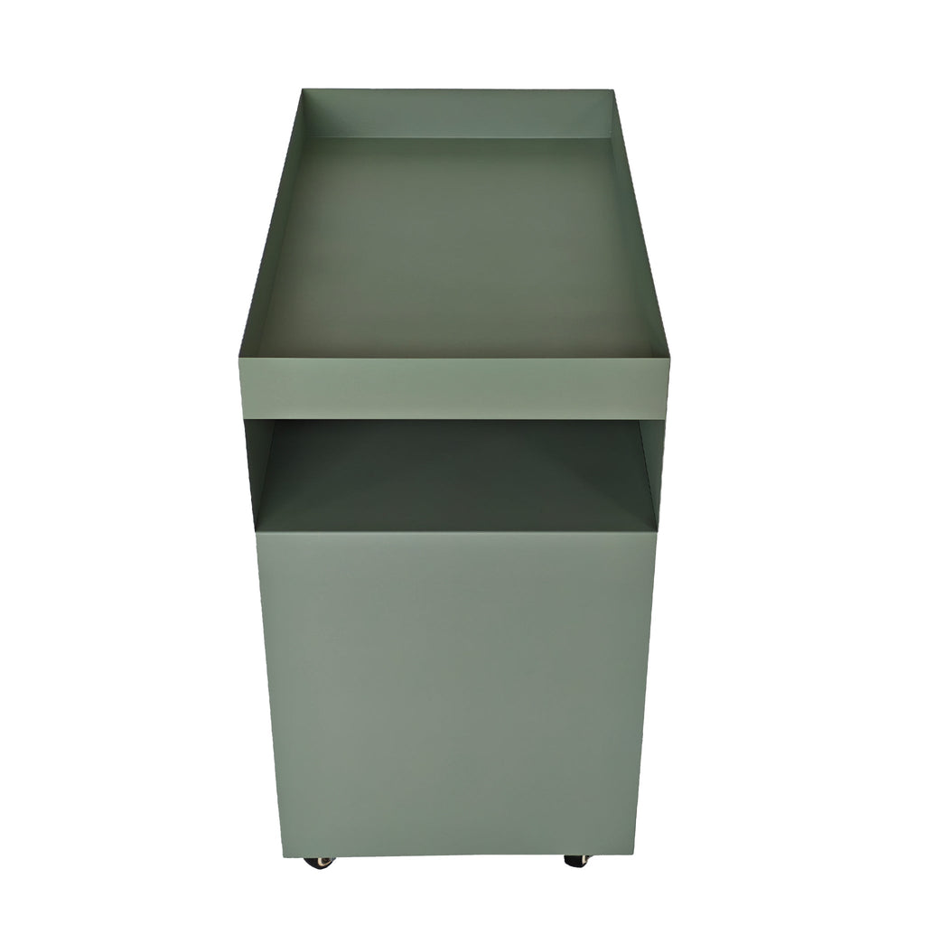 60cm Capri Side Table - Sage Green