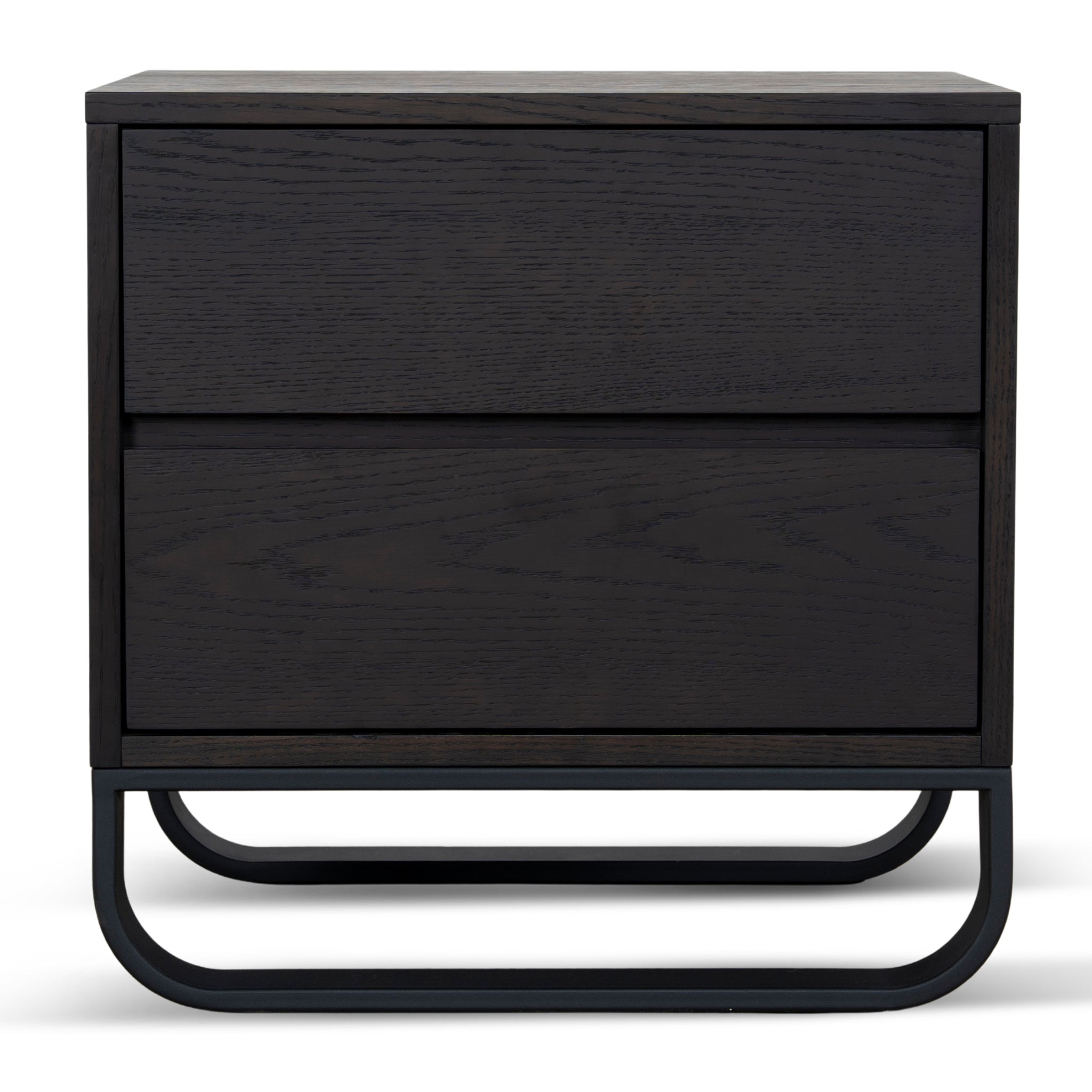 55cm Bedside Table - Dark Walnut