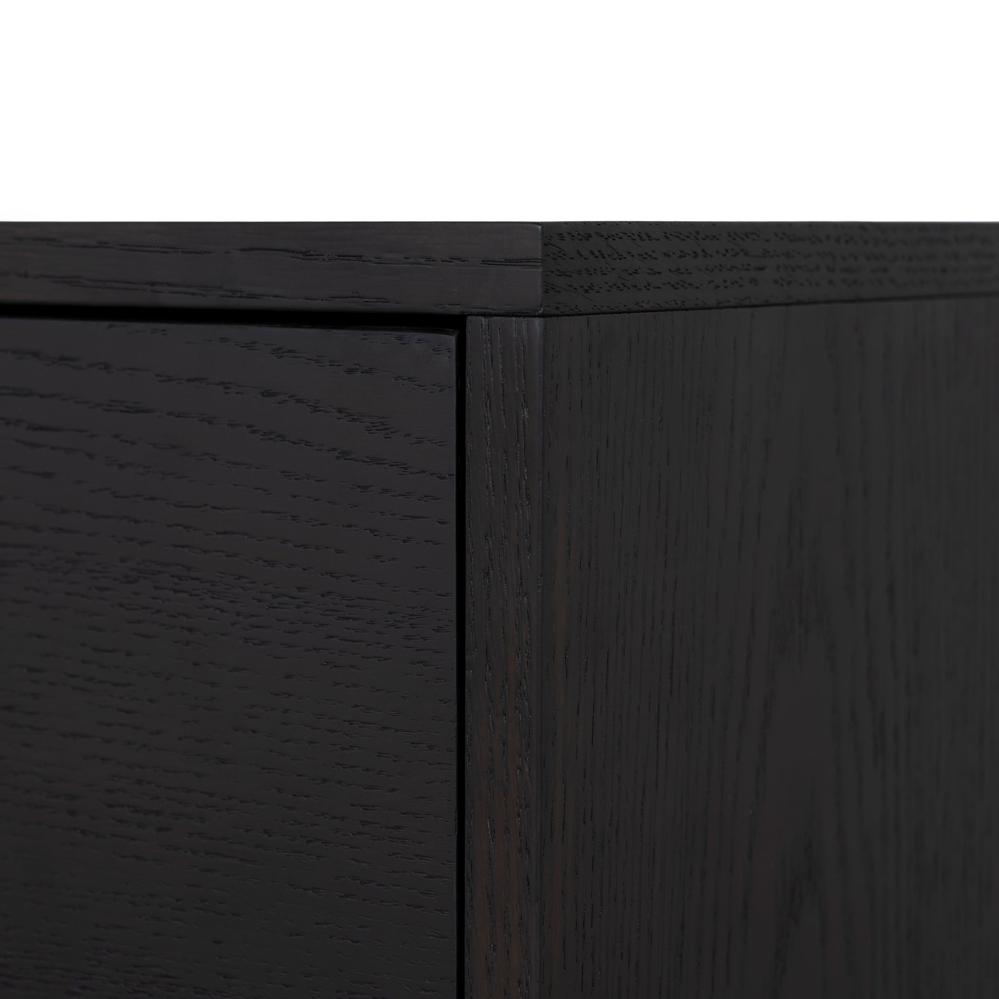 55cm Bedside Table - Dark Walnut