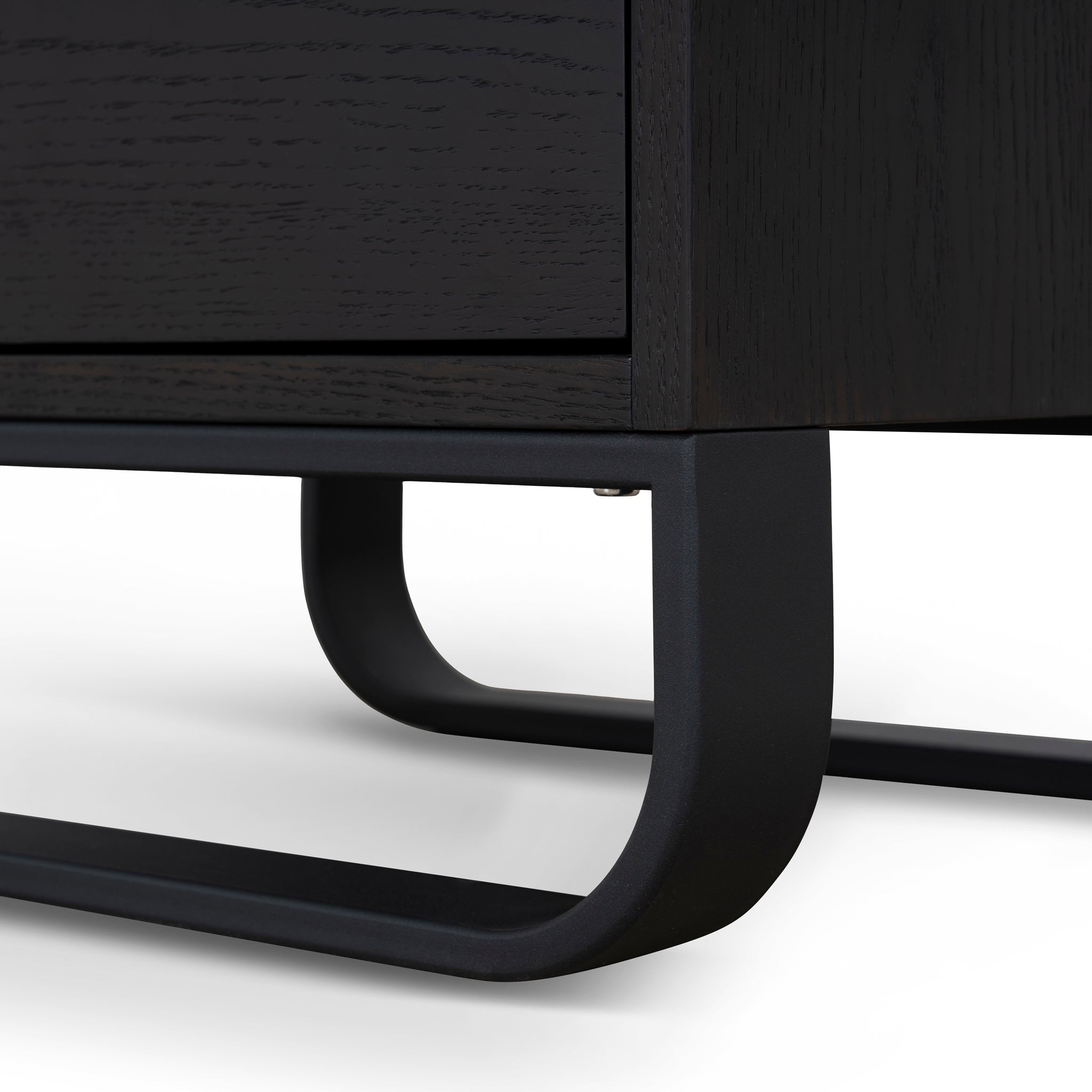 55cm Bedside Table - Dark Walnut