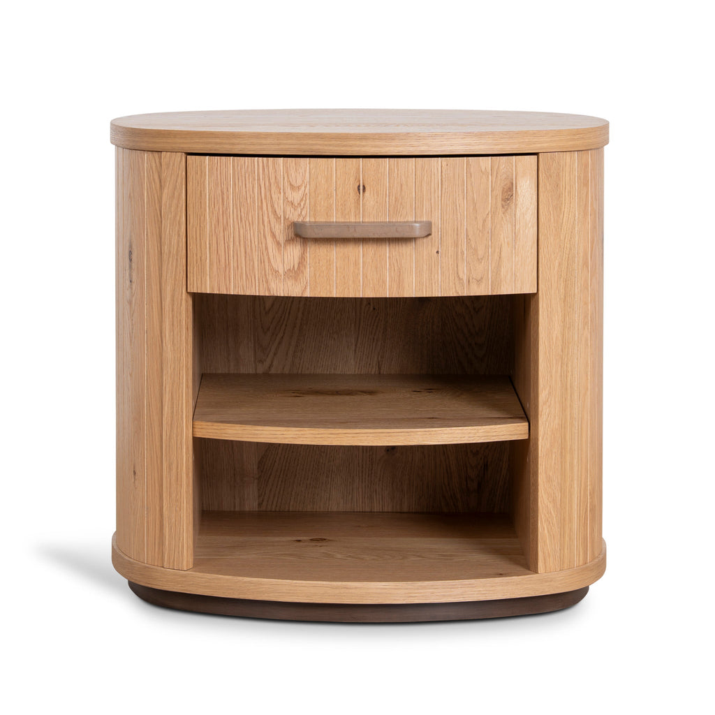 Bedside Table - Knotty Oak