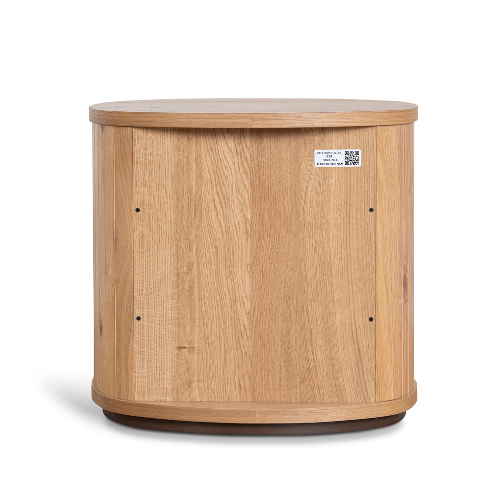 Bedside Table - Knotty Oak