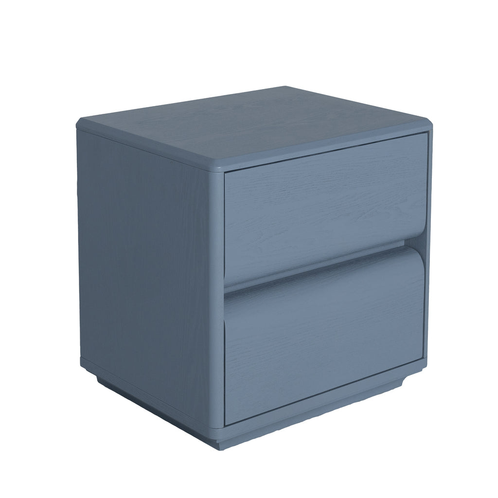 50cm Bedside Table - Light Blue