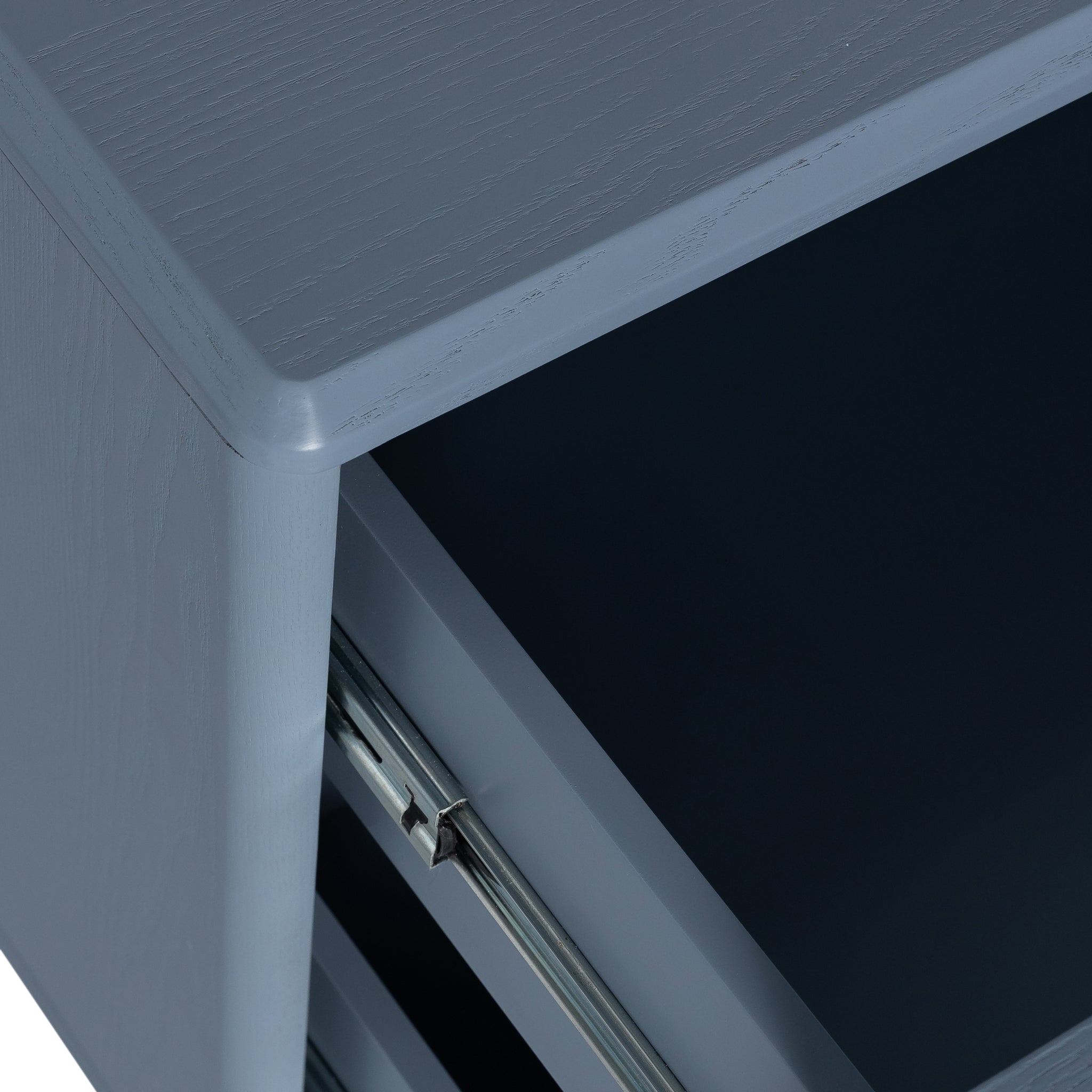 50cm Bedside Table - Light Blue