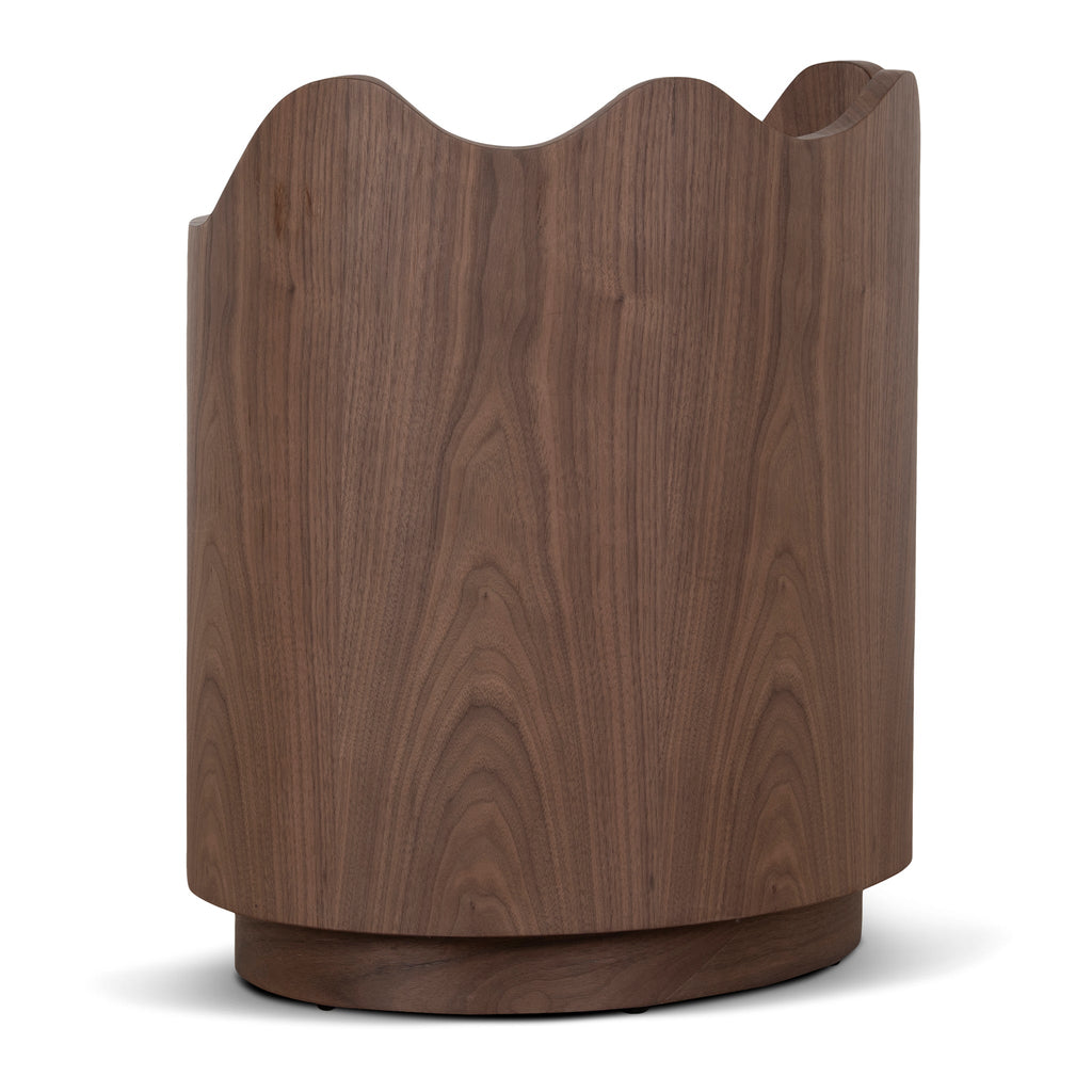 51cm Bedside Table - Walnut