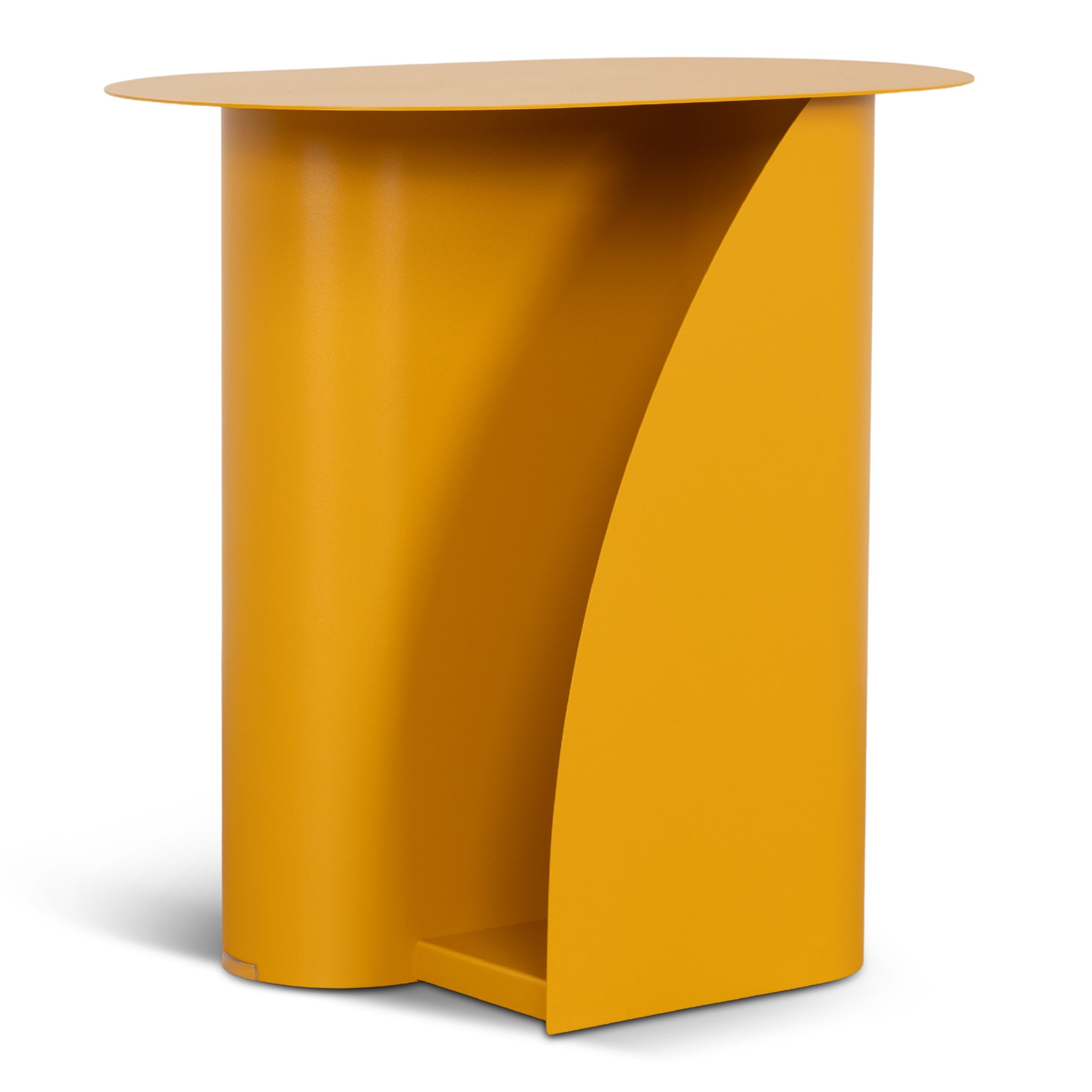 50cm Capri Side Table - Sandy Mustard