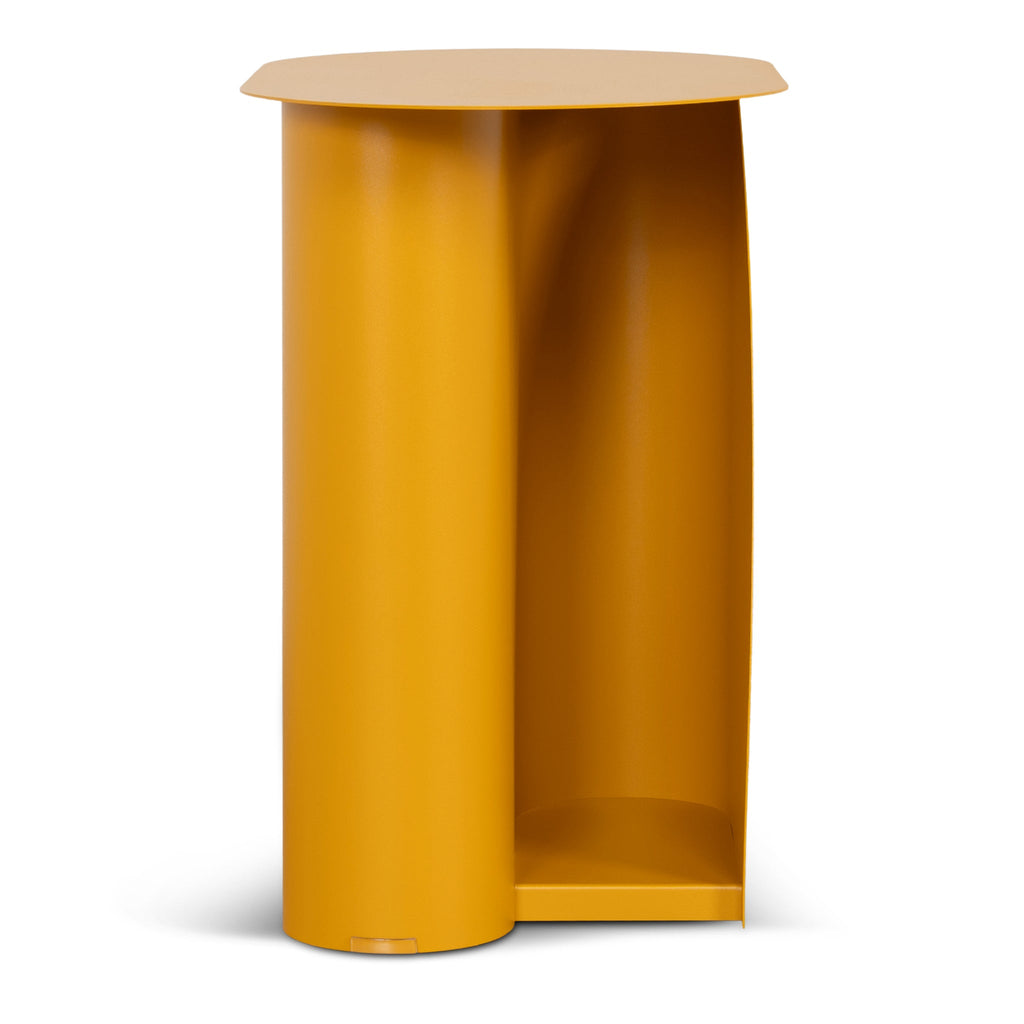 50cm Capri Side Table - Sandy Mustard