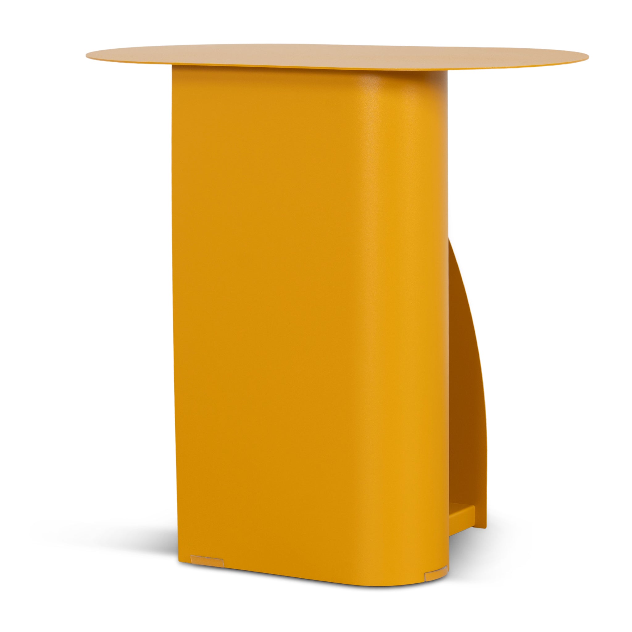50cm Capri Side Table - Sandy Mustard