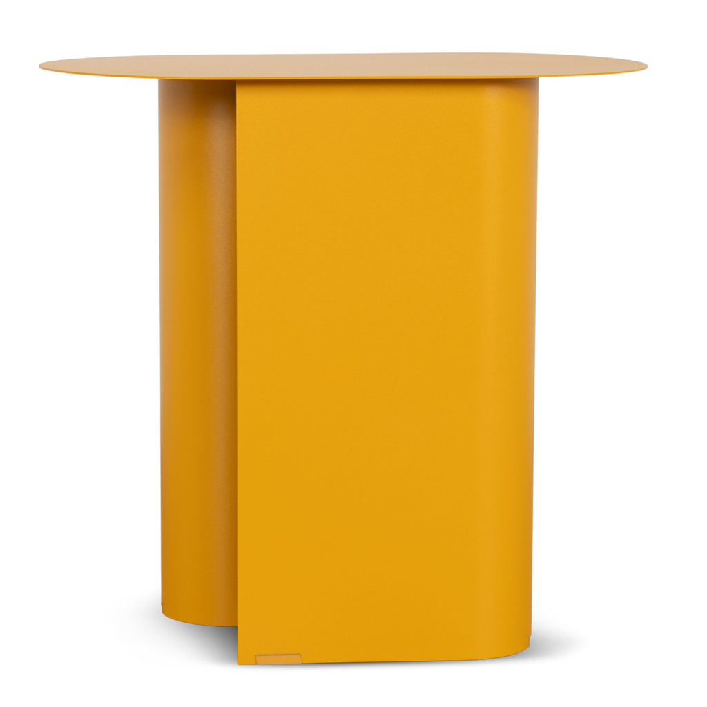 50cm Capri Side Table - Sandy Mustard