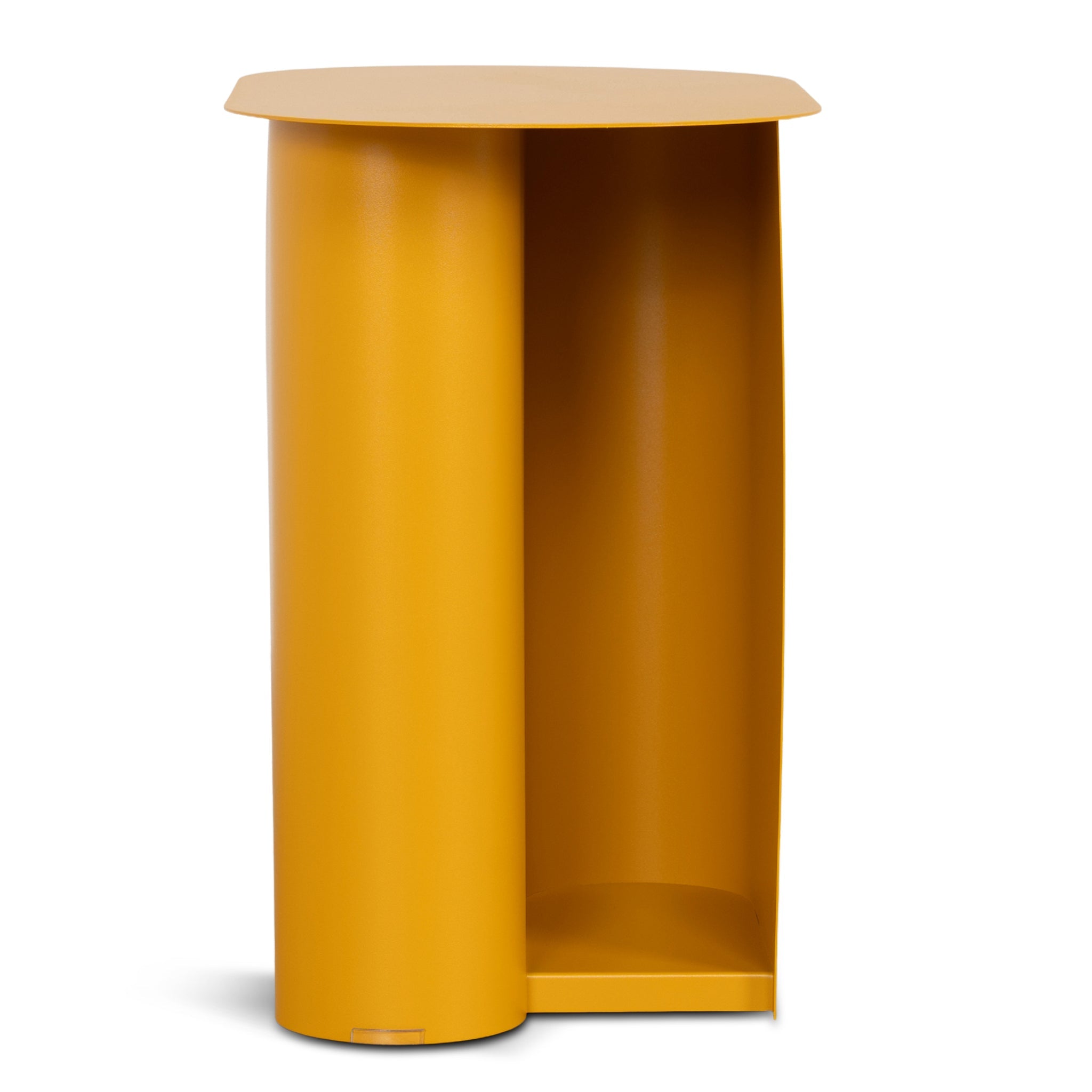 50cm Capri Side Table - Sandy Mustard