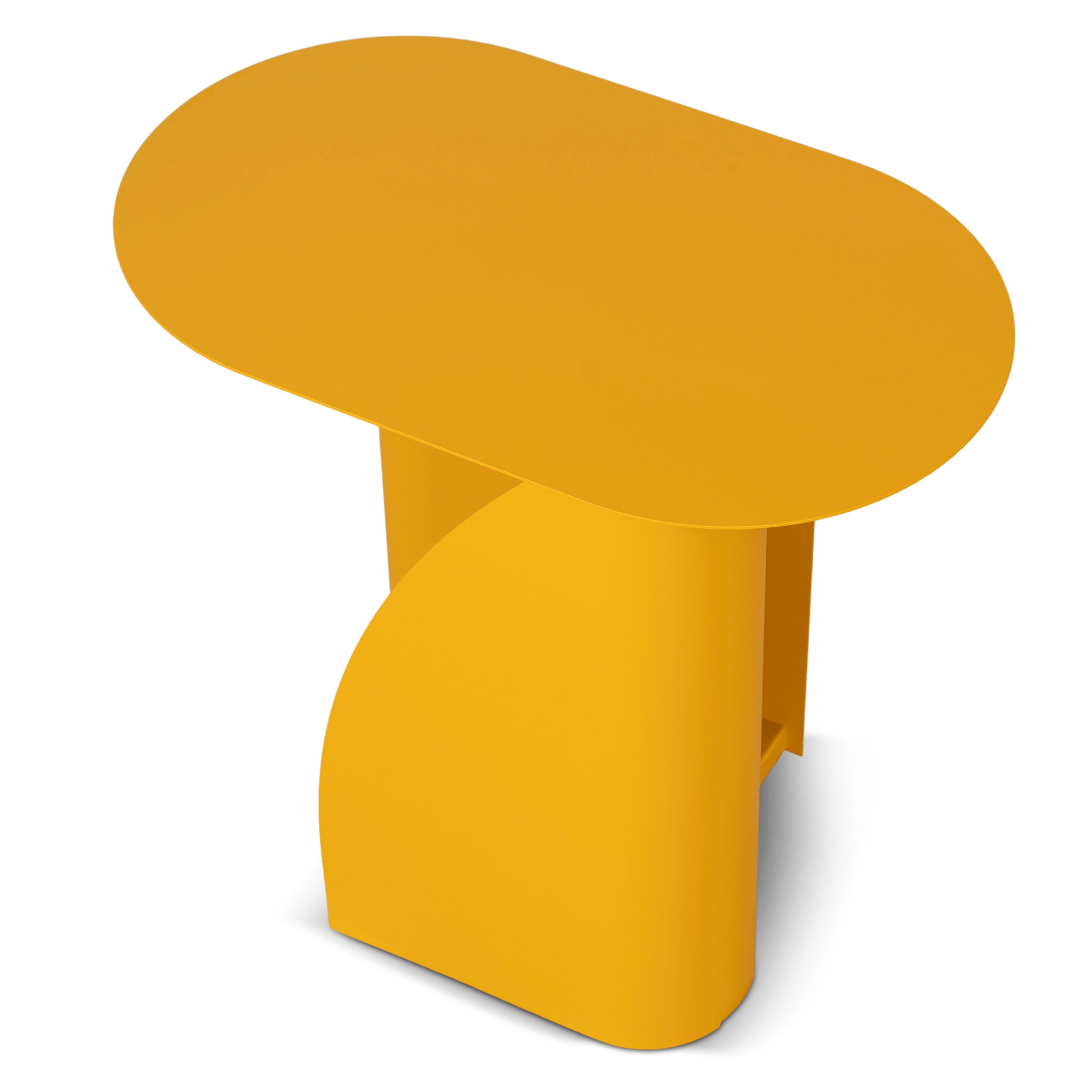 50cm Capri Side Table - Sandy Mustard