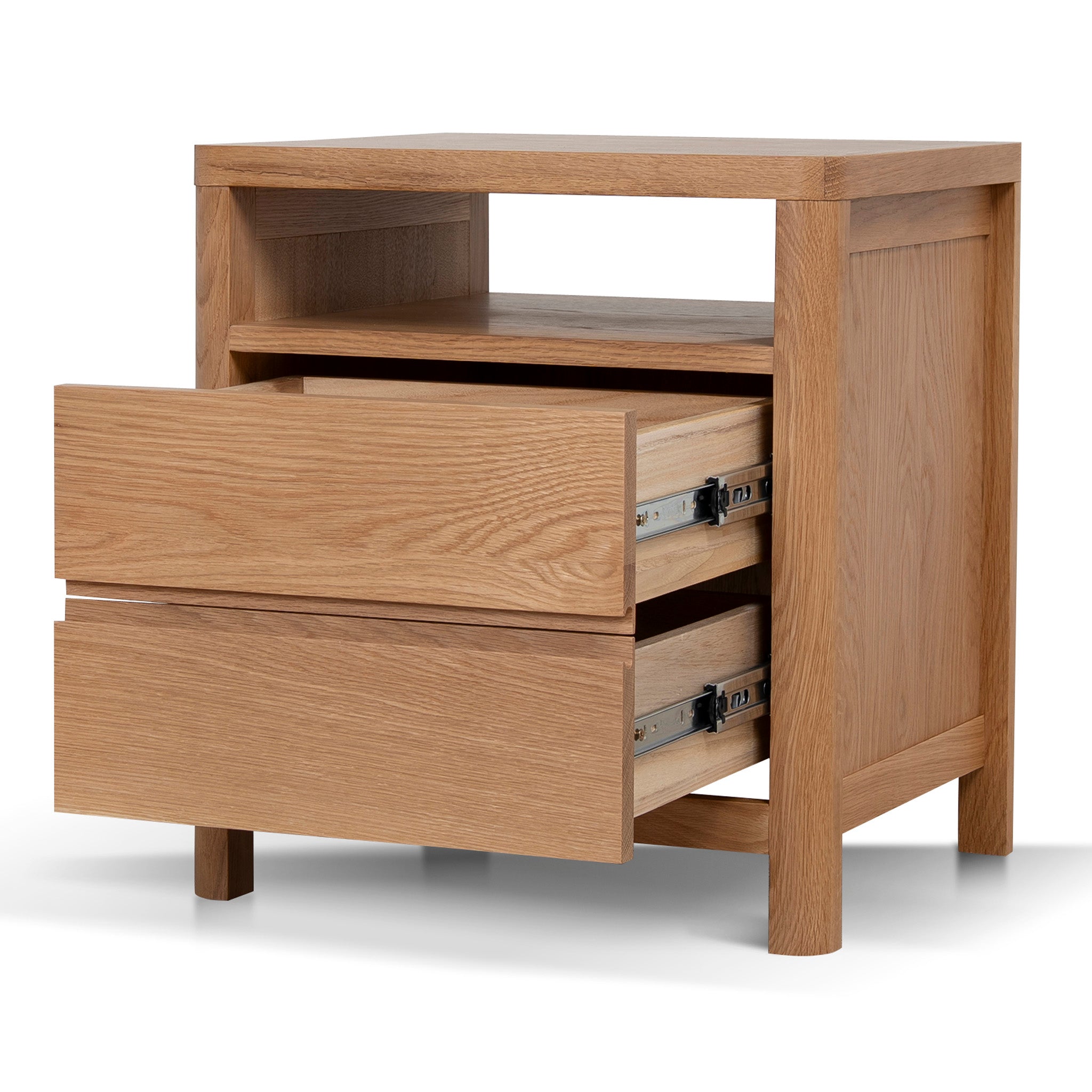50cm Bedside Table - Natural