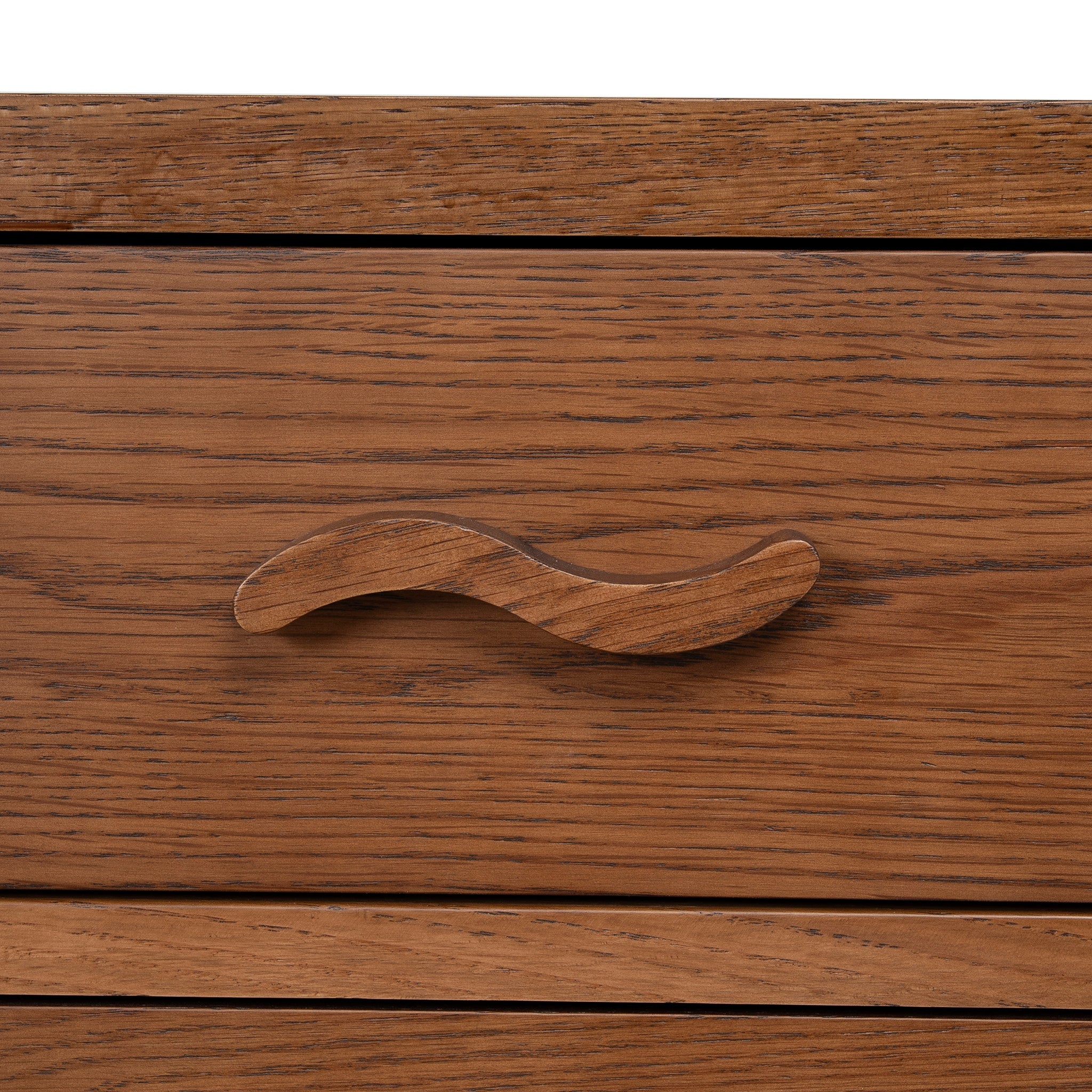 50cm Bedside Table - Walnut