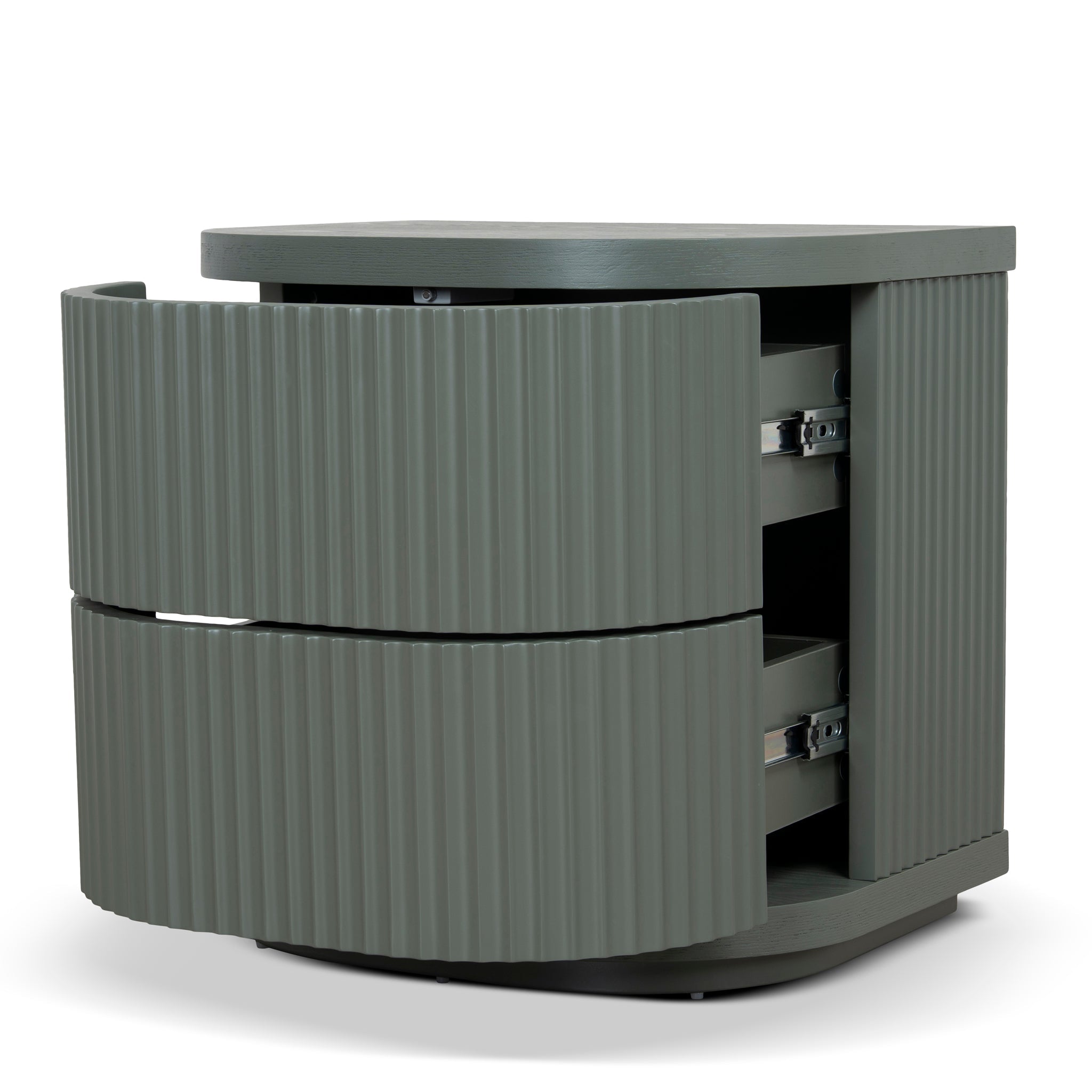 Bedside Table - Sage Green