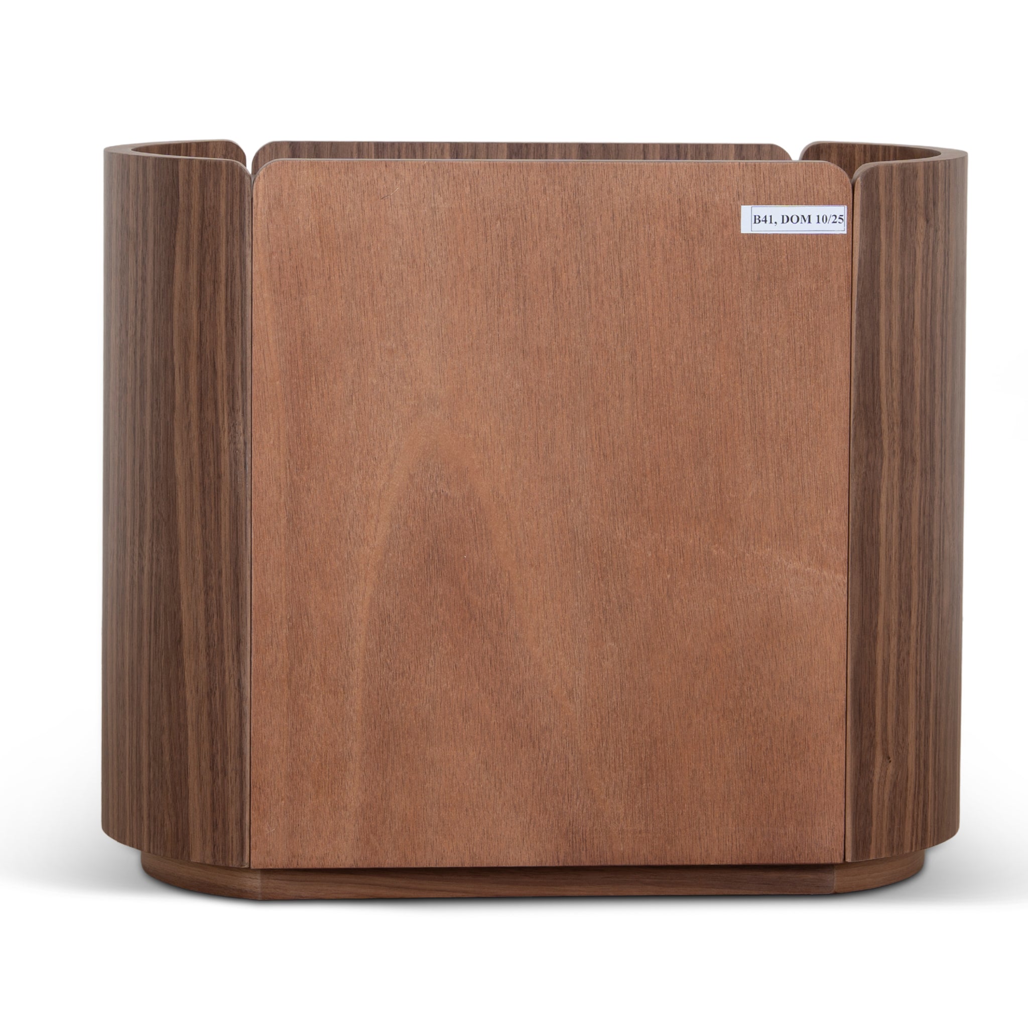 60cm Bedside Table - Walnut