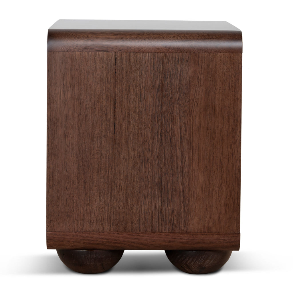 56cm Bedside Table - Walnut