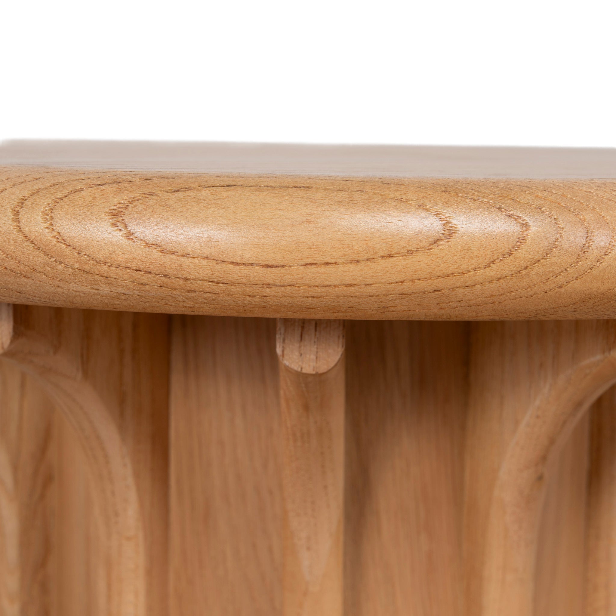 Round Capri Side Table - Natural