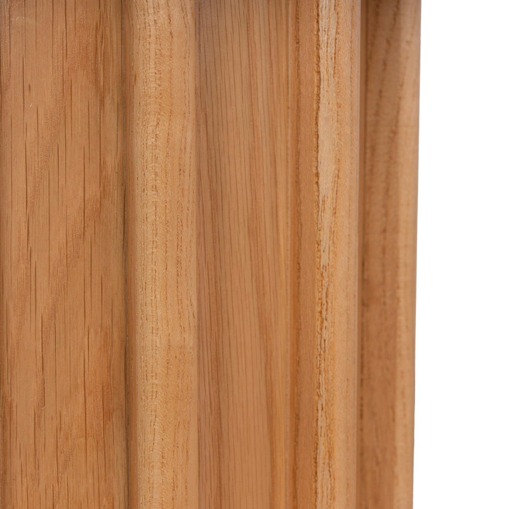 Round Capri Side Table - Natural