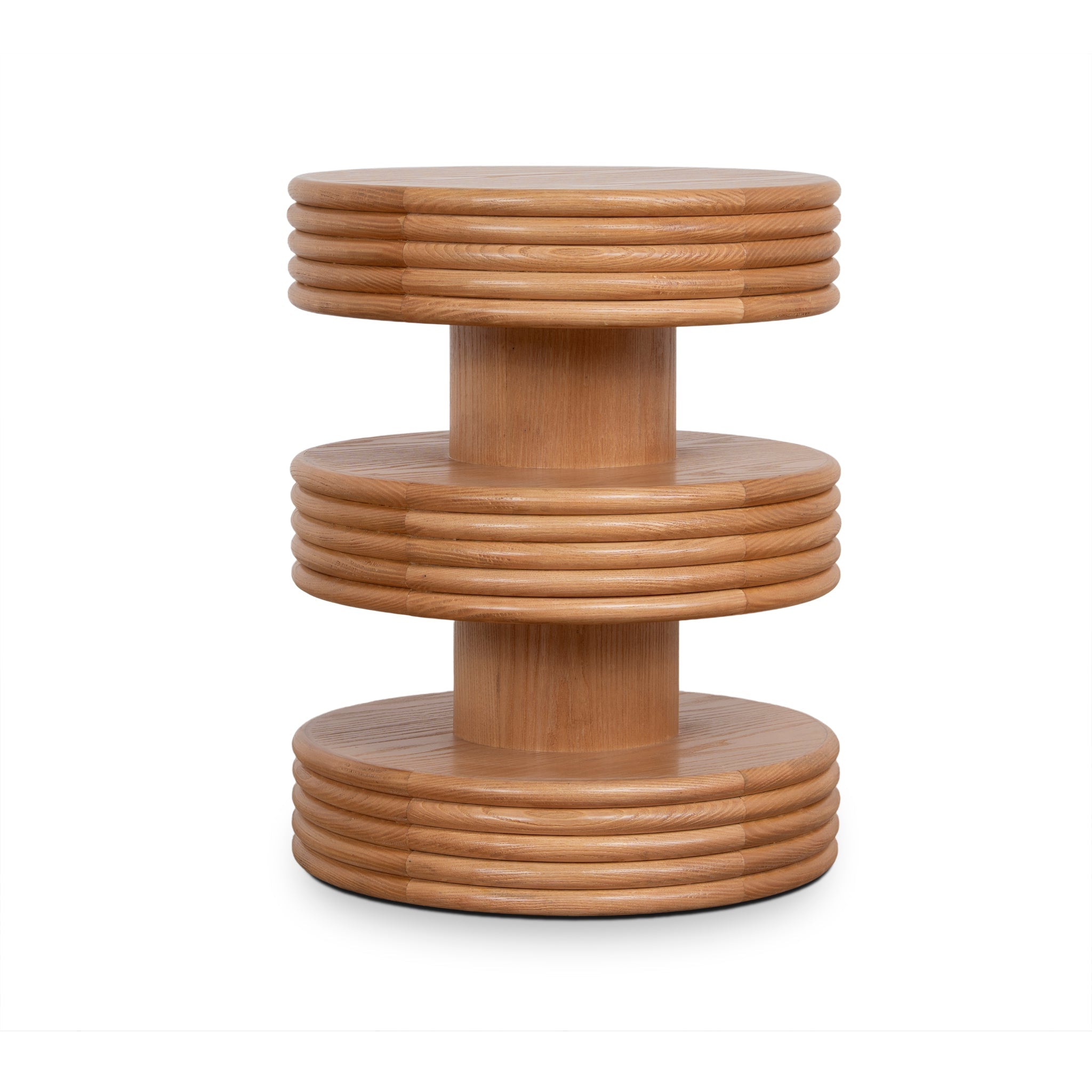 42cm Capri Side Table - Natural