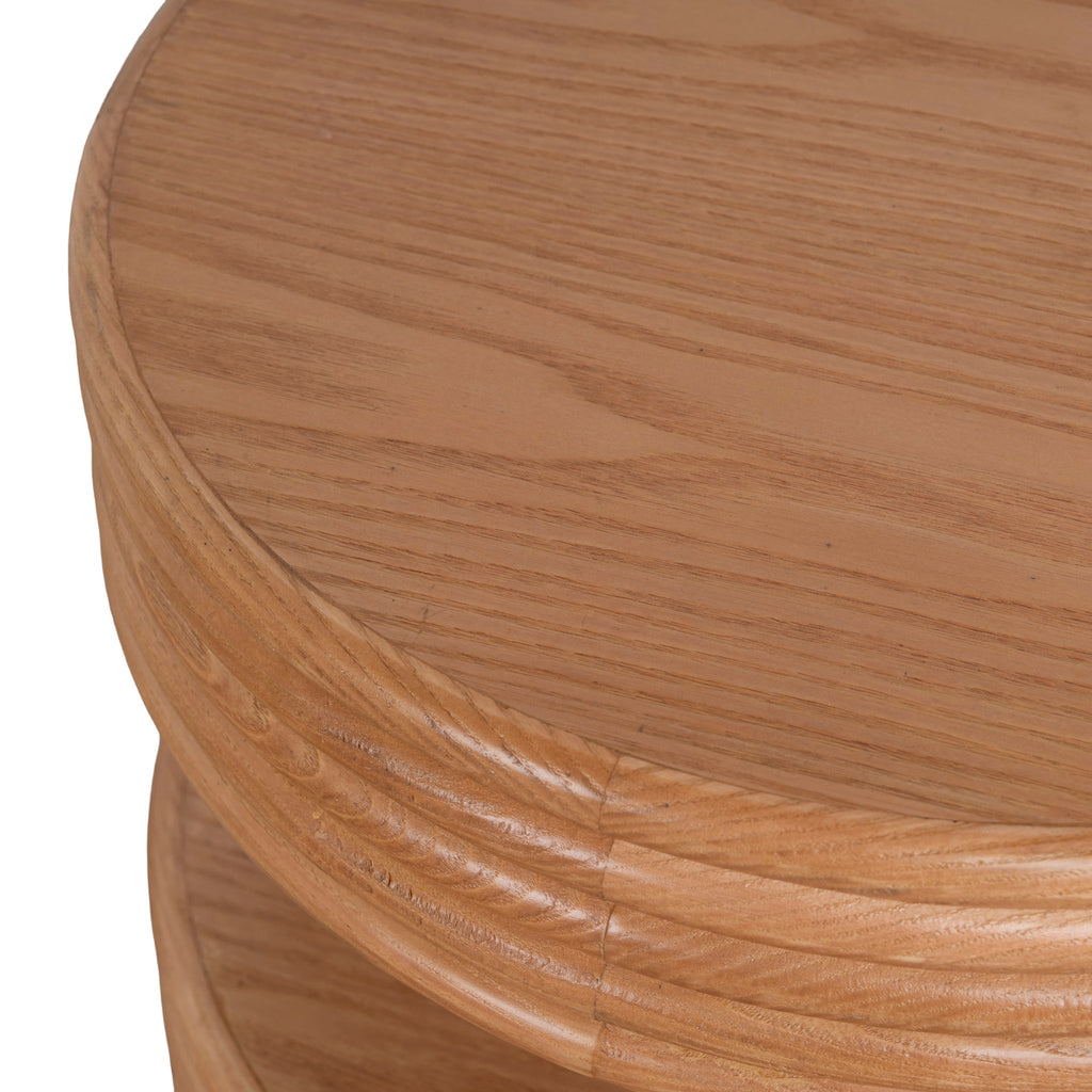 42cm Capri Side Table - Natural