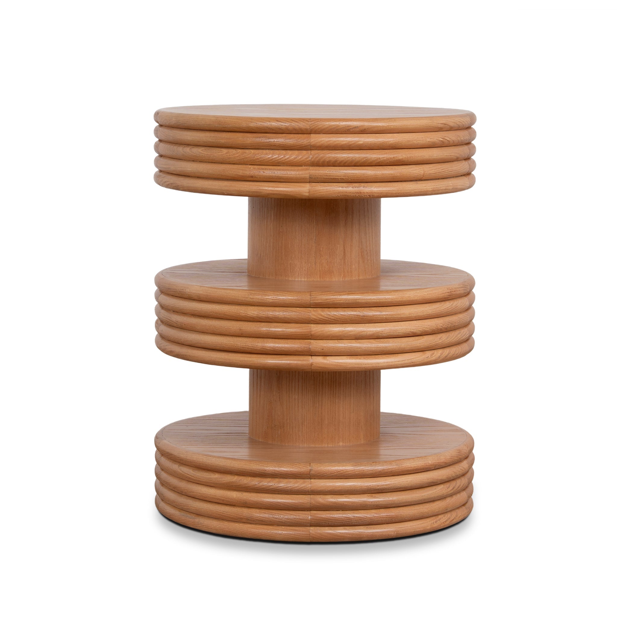 42cm Capri Side Table - Natural