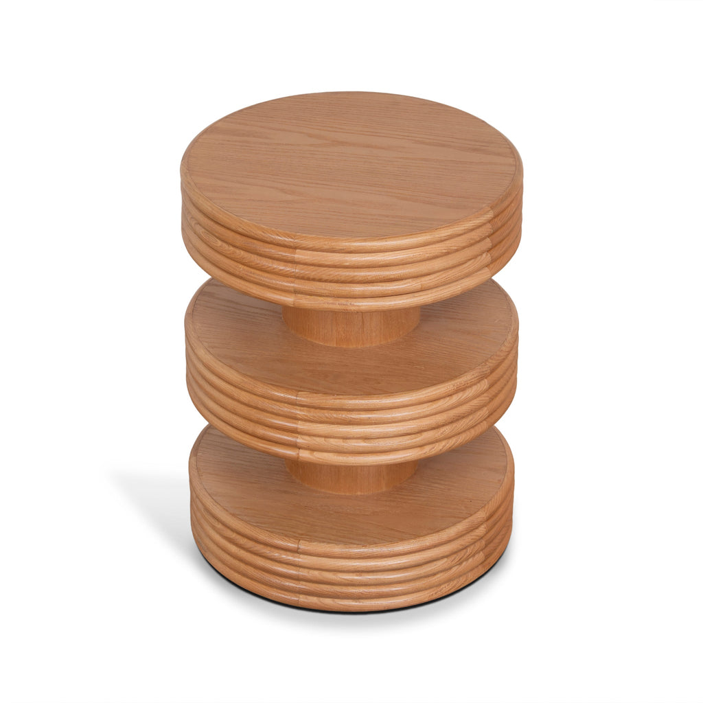 42cm Capri Side Table - Natural